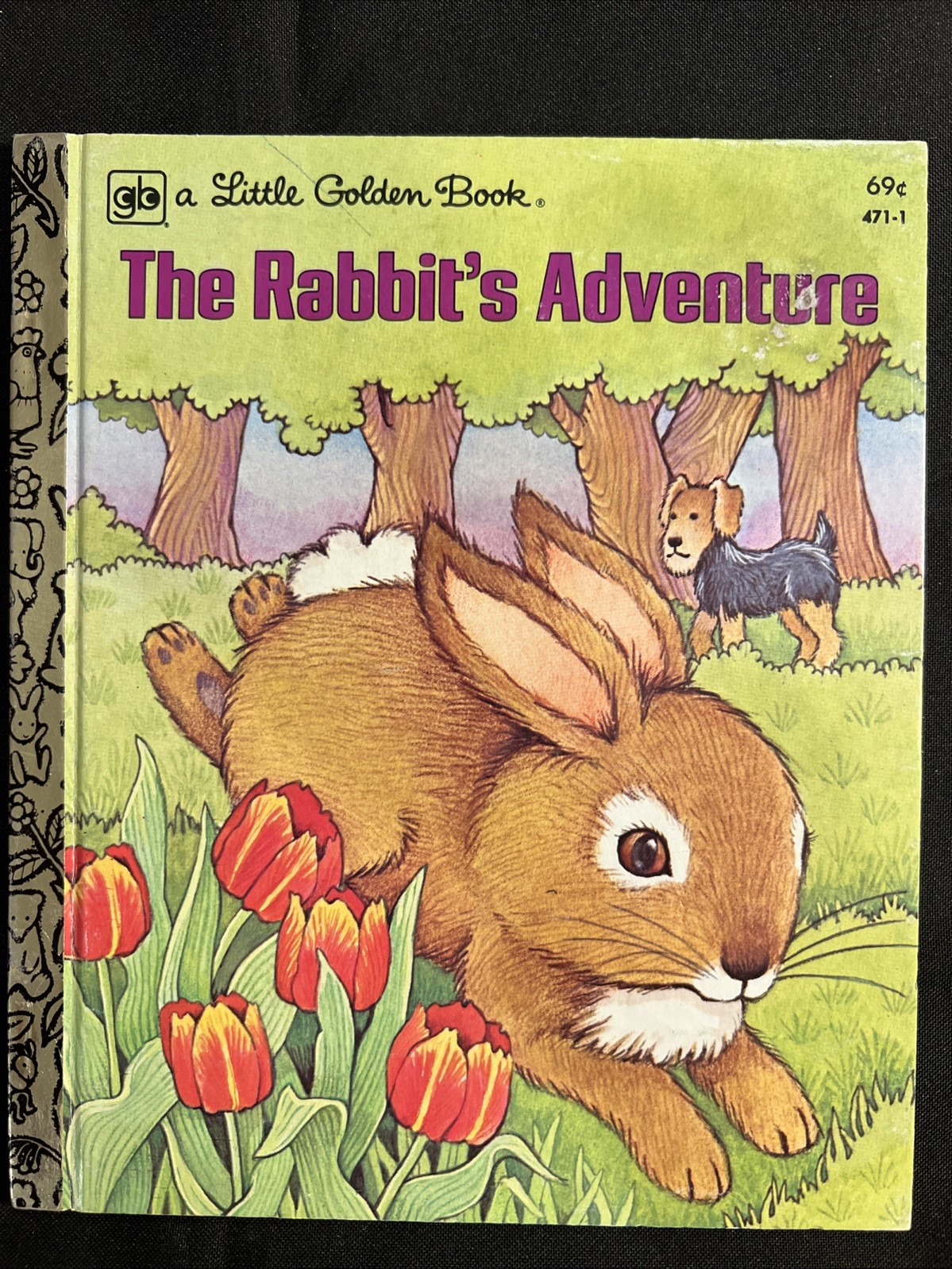 Vintage A Little Golden Book The Rabbit’s Adventure 471-1 .69 1979 #5001