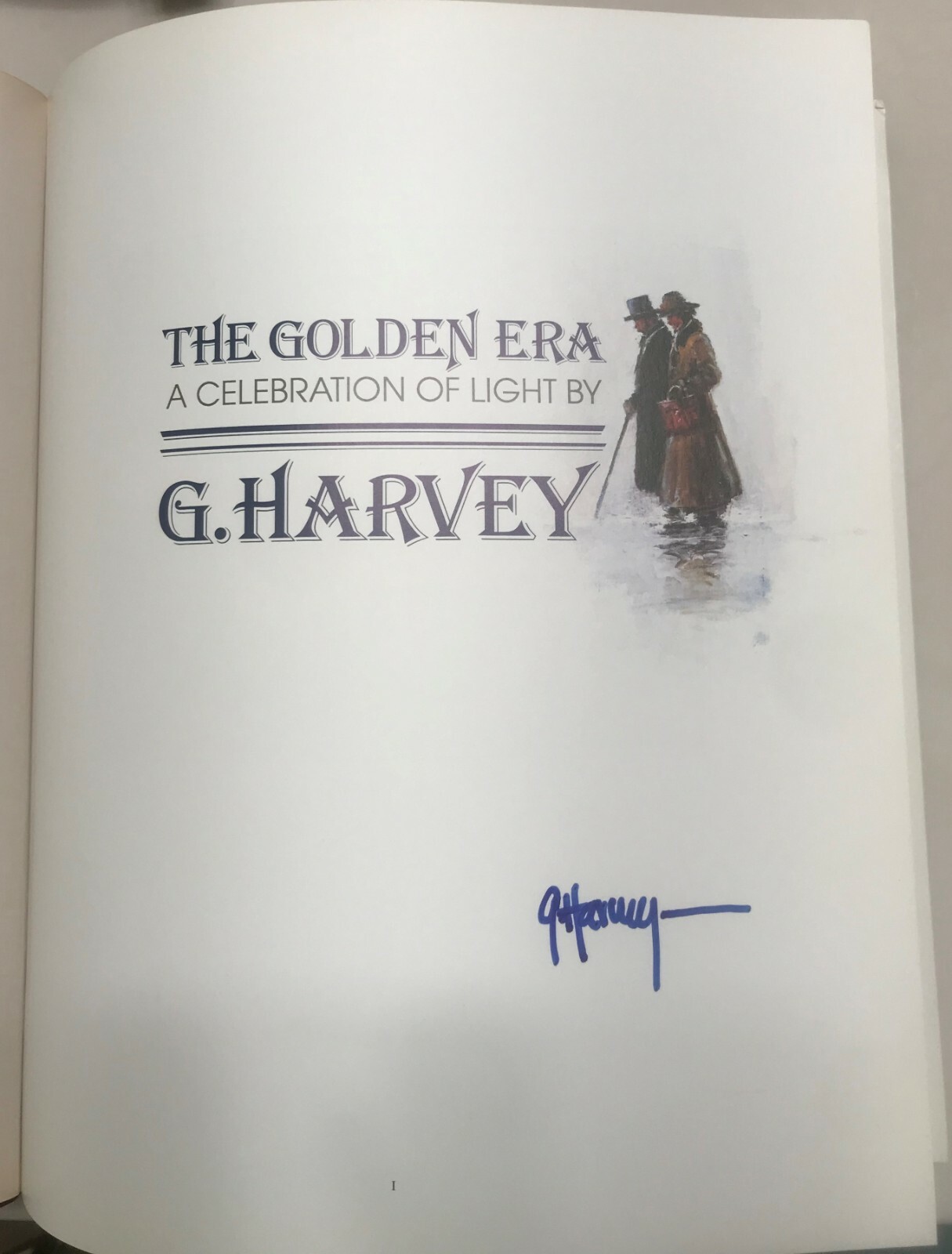 Rare 1990 SIGNED LIMITED GERALD HARVEY -The GOLDEN ERA : A Celebration of Light