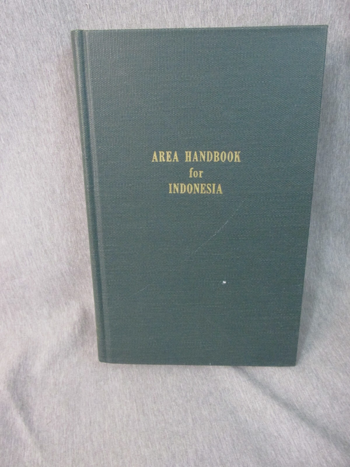AREA HANDBOOK FOR INDONESIA 1970 DA PAM 550-39 Hardback