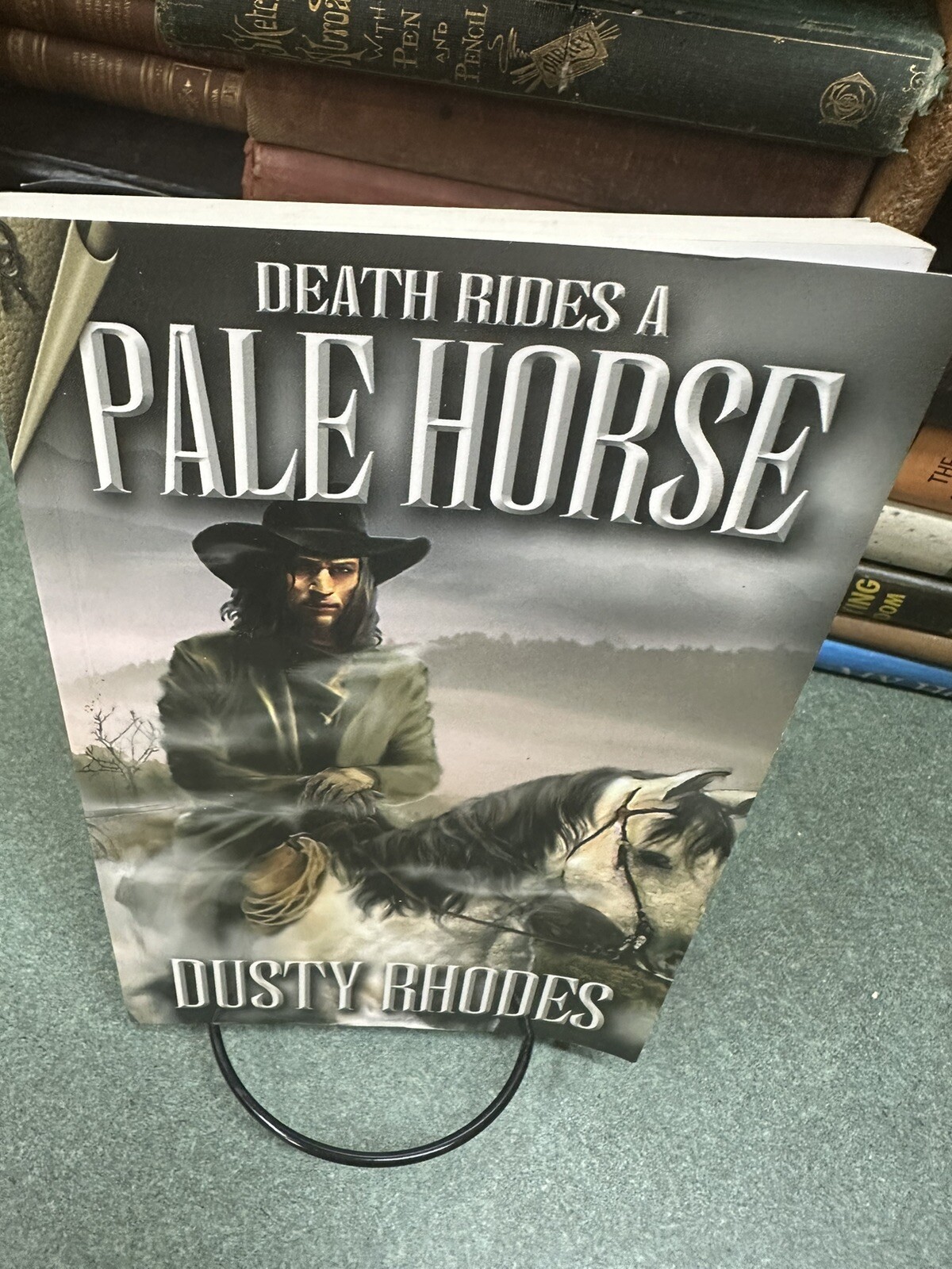 Death Rides a Pale Horse by Dusty Rhodes (Paperback) Signed