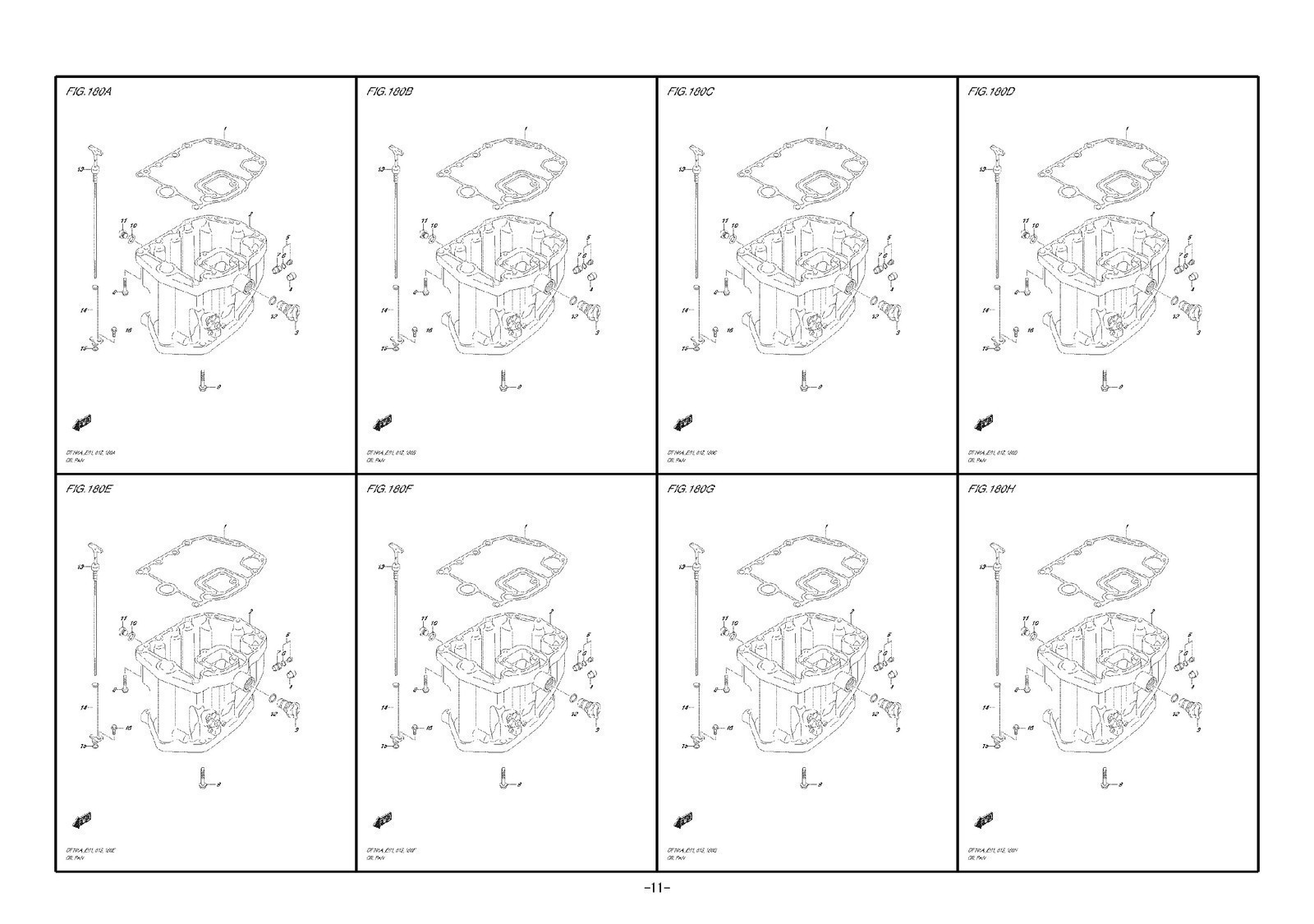 SUZUKI PARTS CATALOG DF100A DF115A DF140A 2014 MANUAL – LOOP BOUND – TUFF JACKET