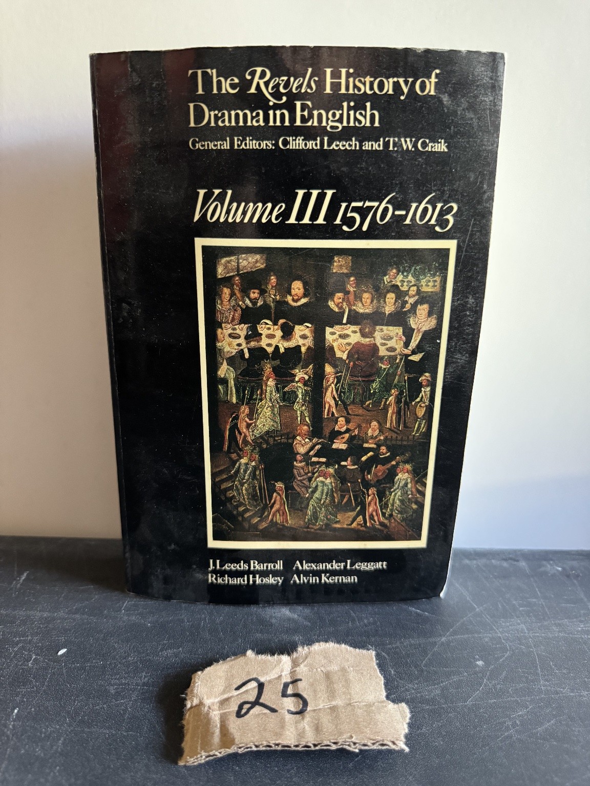 The Revels History of Drama in English Volume III 1576-1613 1975 Methuen