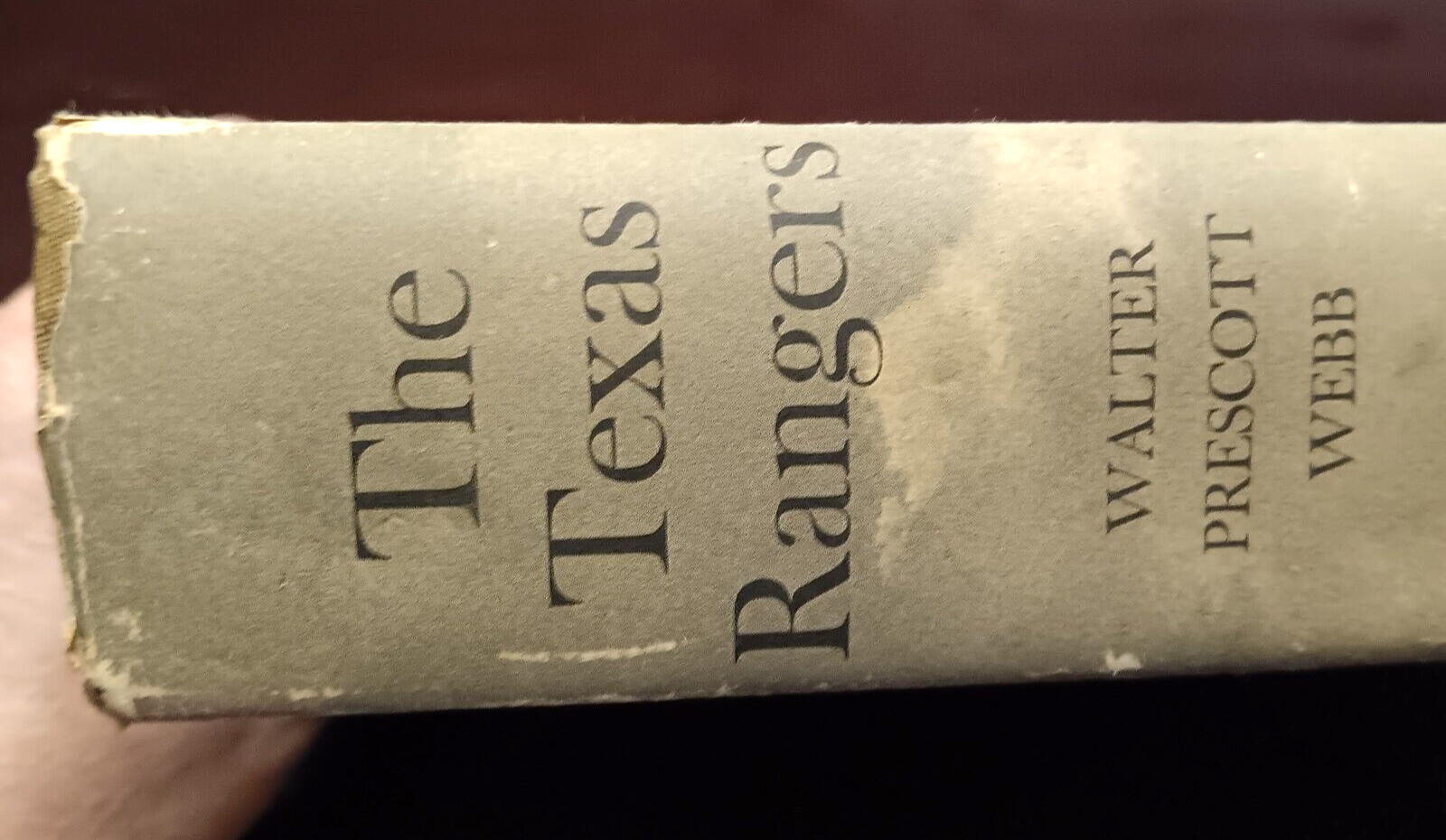 The Texas Rangers Second Edition by Walter Prescott Webb Hardback Dust Jacket