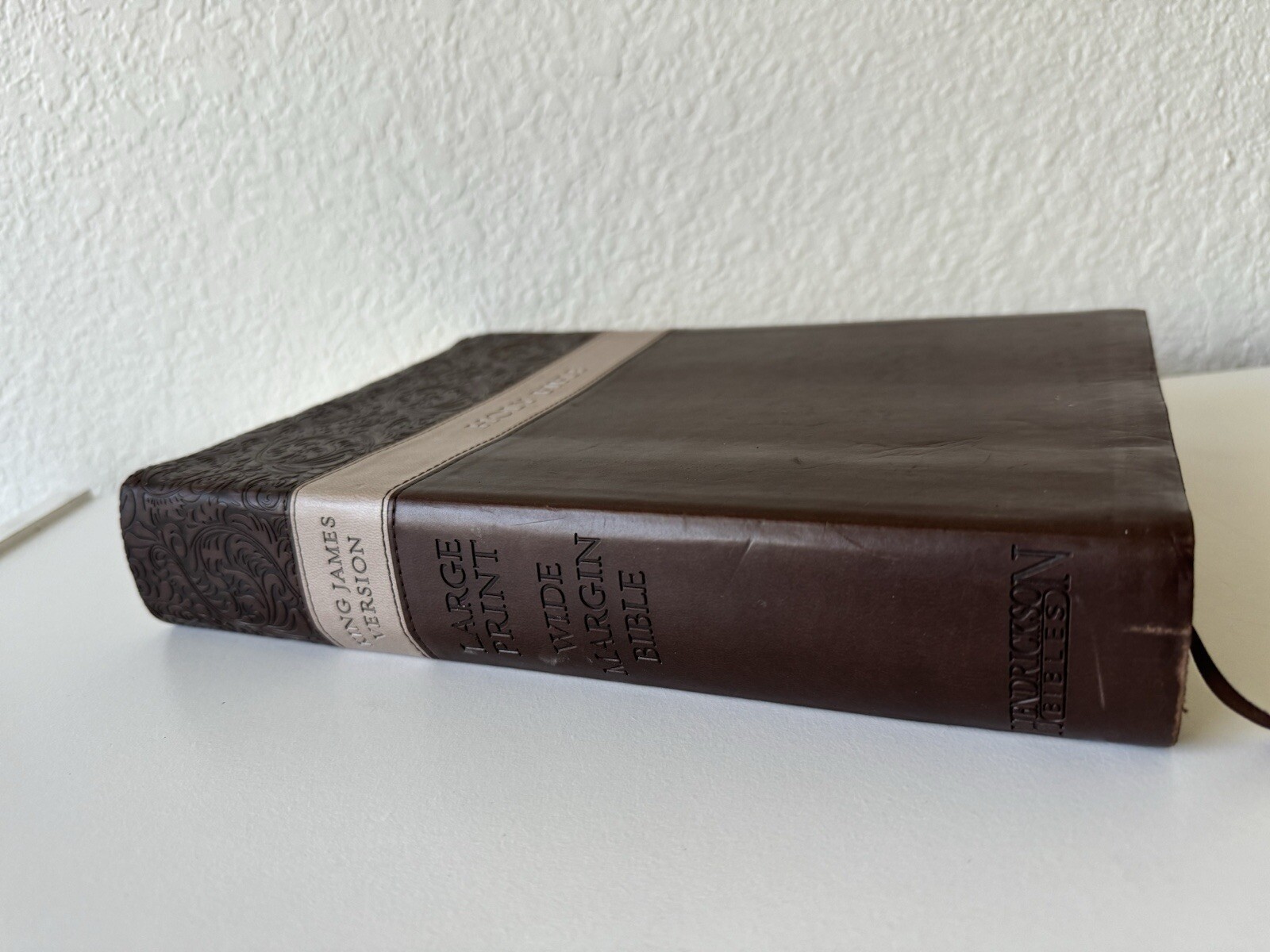 KJV Large Print Wide Margin Bible by Hendrickson Bibles (2013)