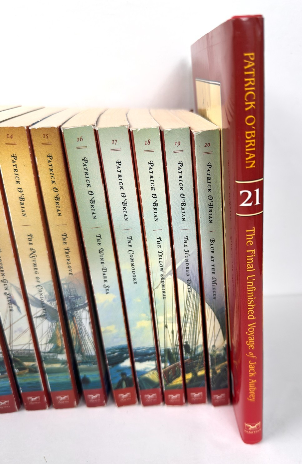 Aubrey & Maturin Master Commander Patrick O’Brian Complete Set Series Lot of 21