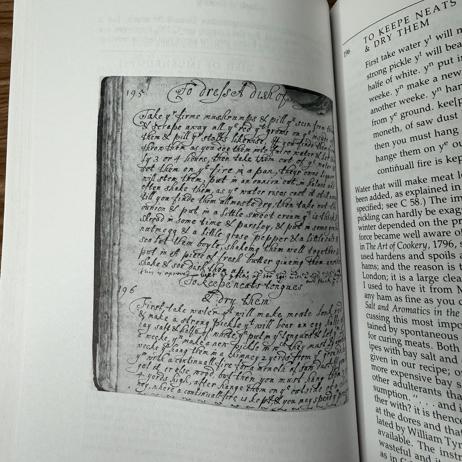 Martha Washington’s Booke of Cookery and Booke of Sweetmeats Recipes Cookbook