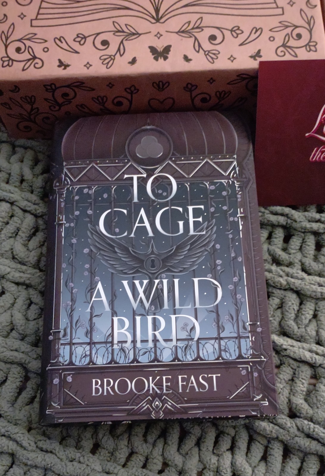 To Cage A Wild Bird By Brooke Fast Fairyloot Edition Signed