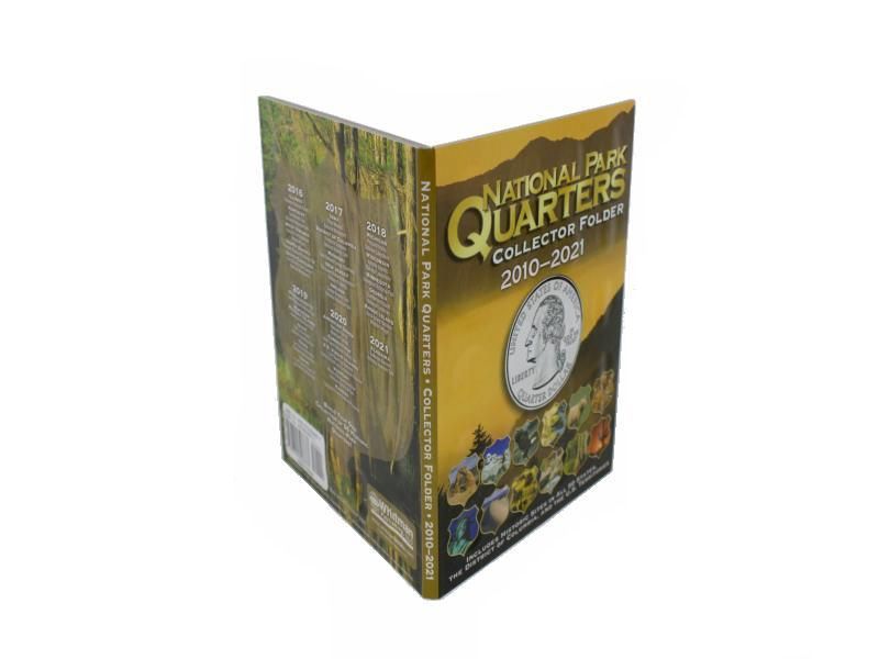 National Park Quarter Collectors 2010-2021 Coin Folder by Whitman