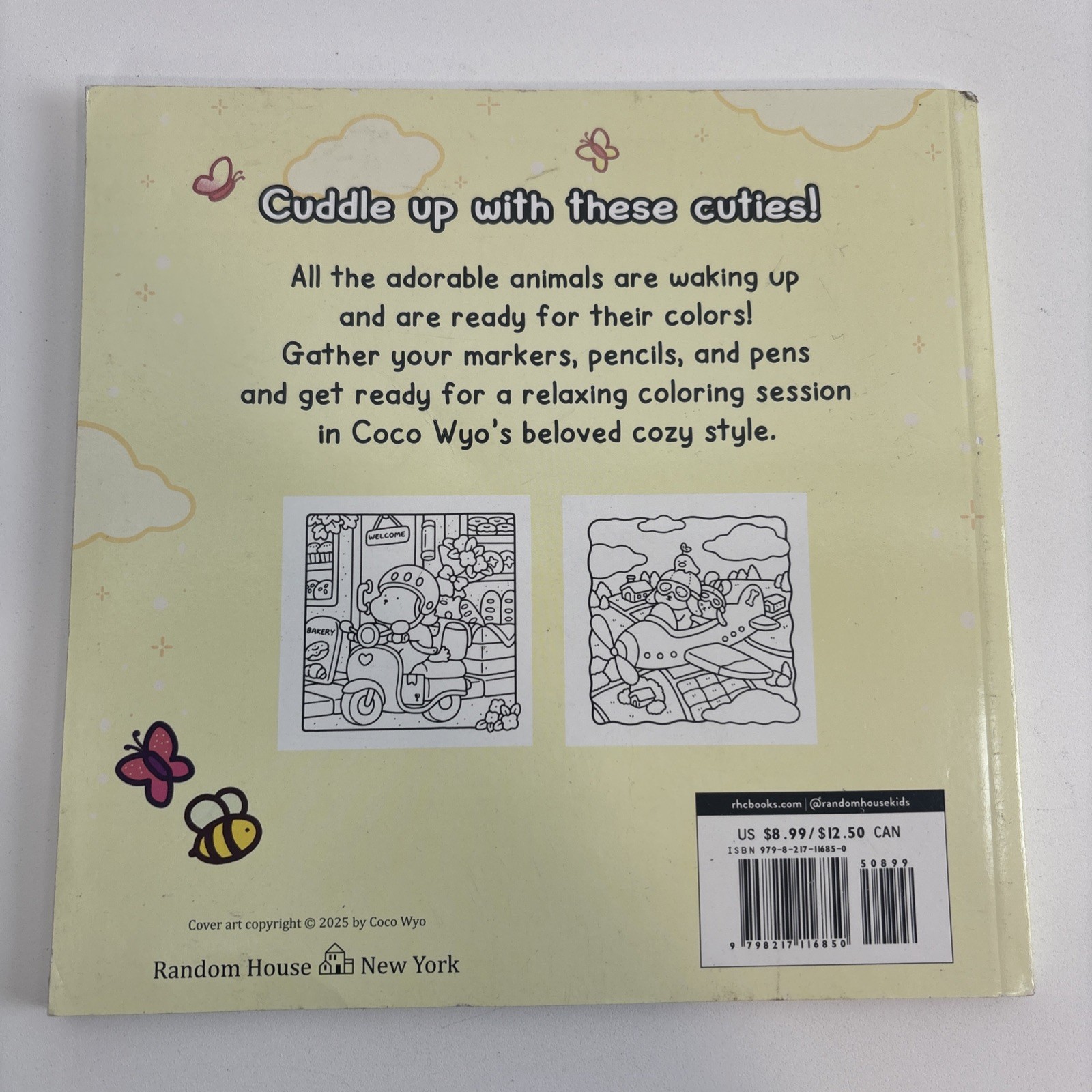 Cozy Cuties Cute And Comfy Coloring Book By Coco Wyo