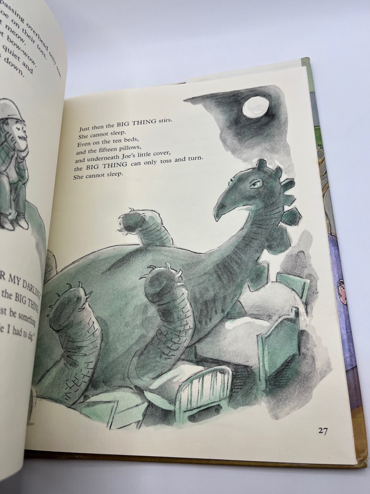 DINOSAUR MY DARLING by Edith Thacher Hurd, Illustrated by Don Freeman, 1st, HCDJ