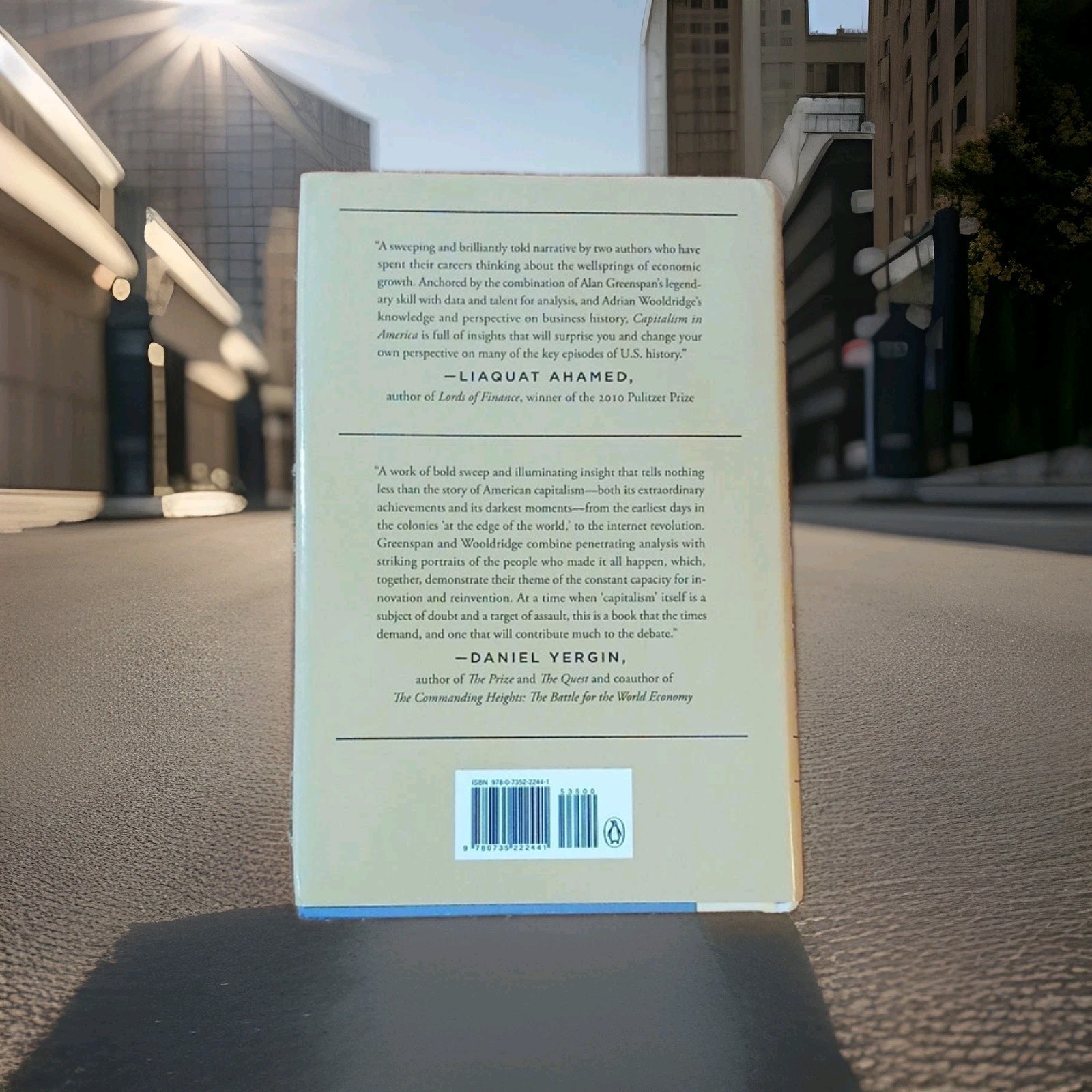 Capitalism in America by Alan Greenspan & Wooldridge, 2018, Hardcover, History