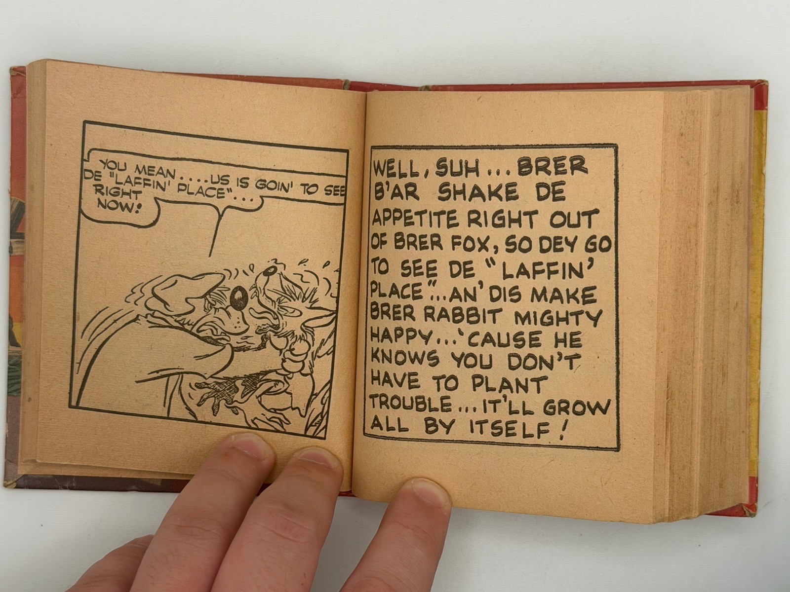 Big Better Little Book Walt Disney’s Brer Rabbit Whitman Publishing Comic 1947