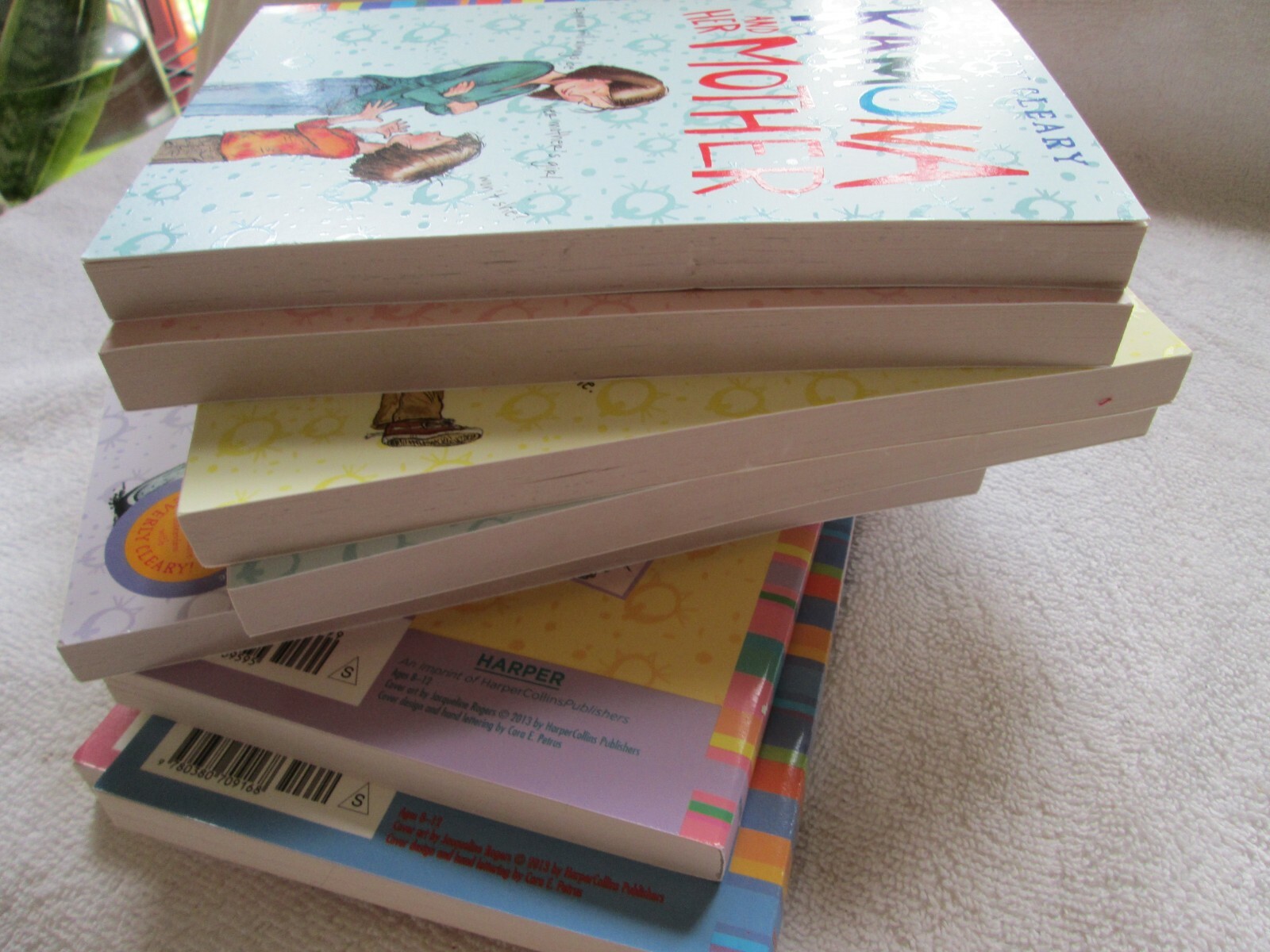 complete Ramona collection, 8 books, 2013 Harper-Collins childrens in package