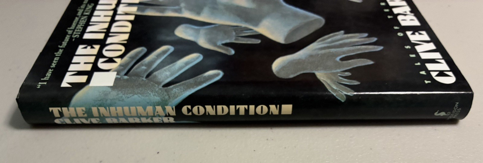THE INHUMAN CONDITION Clive Barker 1986 Book Club Edition HC/DJ Excellent