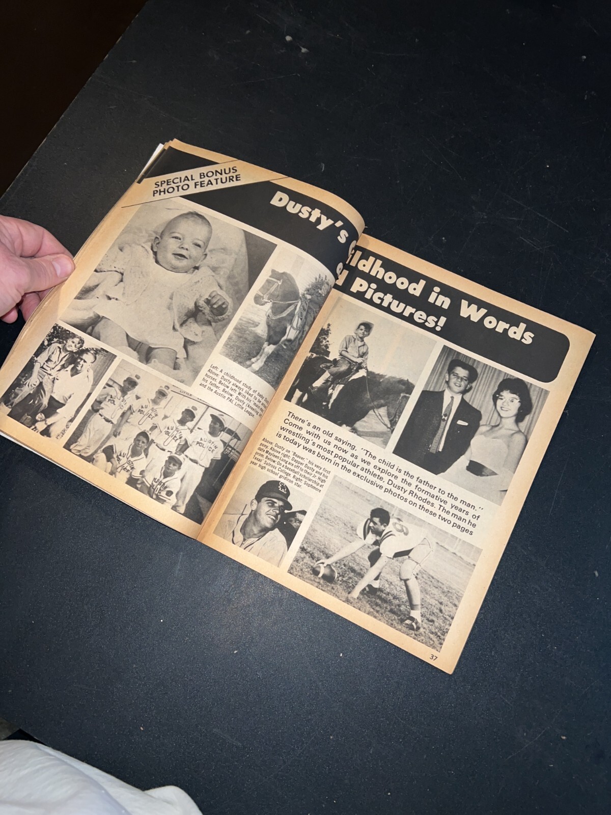 Victory Sports Series Wrestling Magazine Winter 1978 Yearbook Dusty Rhodes Cover