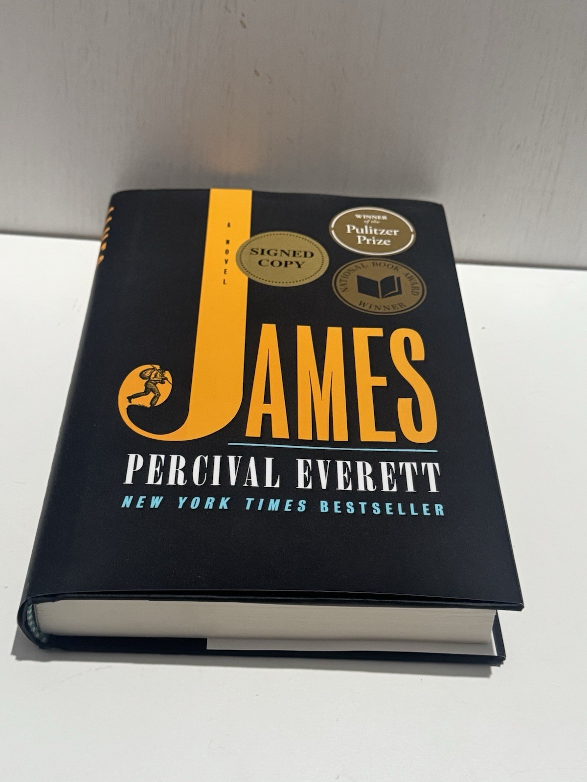 JAMES by Percival Everett SIGNED 1st Edition 3rd Print Hardcover (2024) Pulitzer