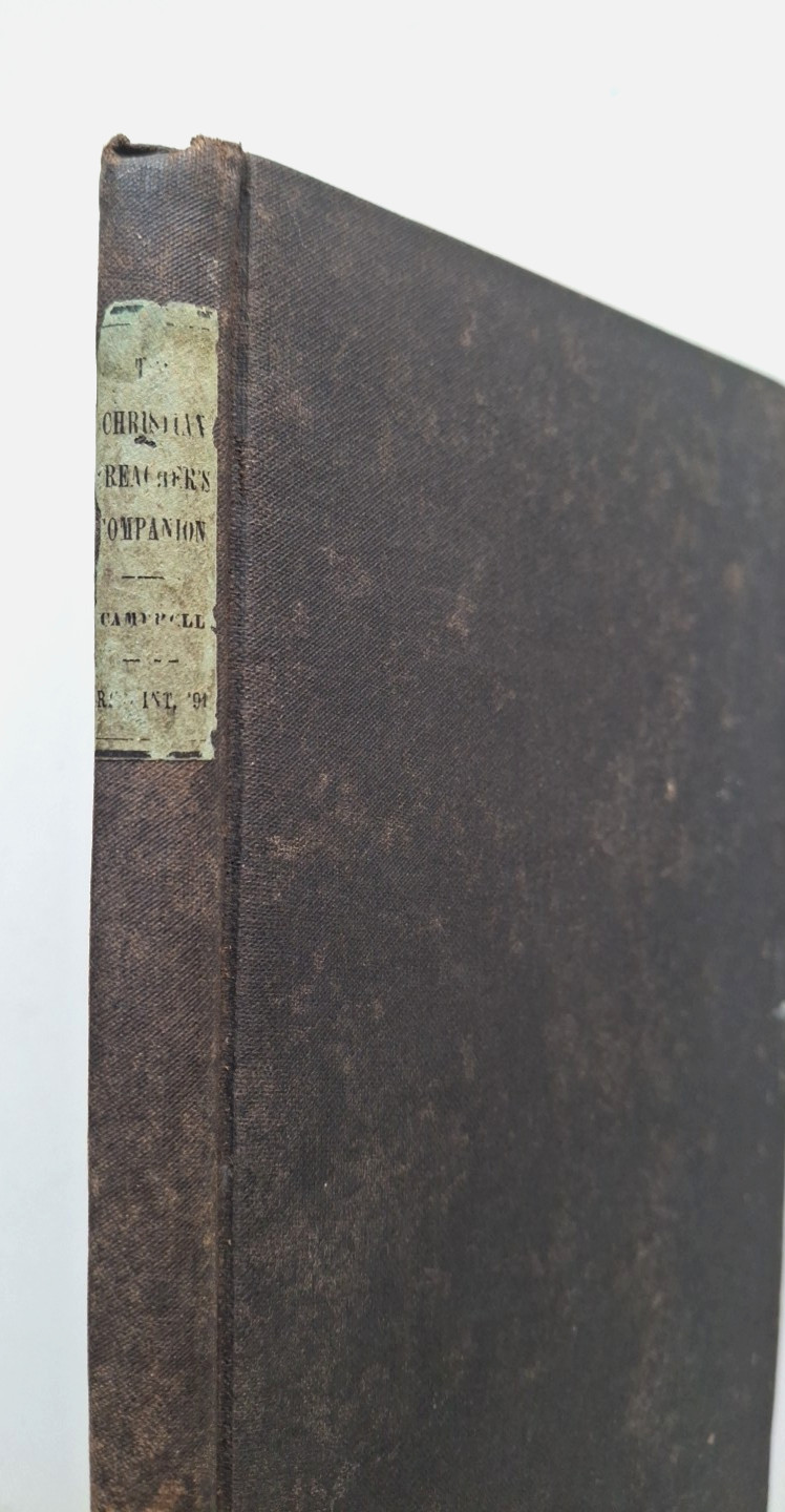 Alexander Campbell Christian Preacher’s Companion, 1891 Centreville KY Imprint