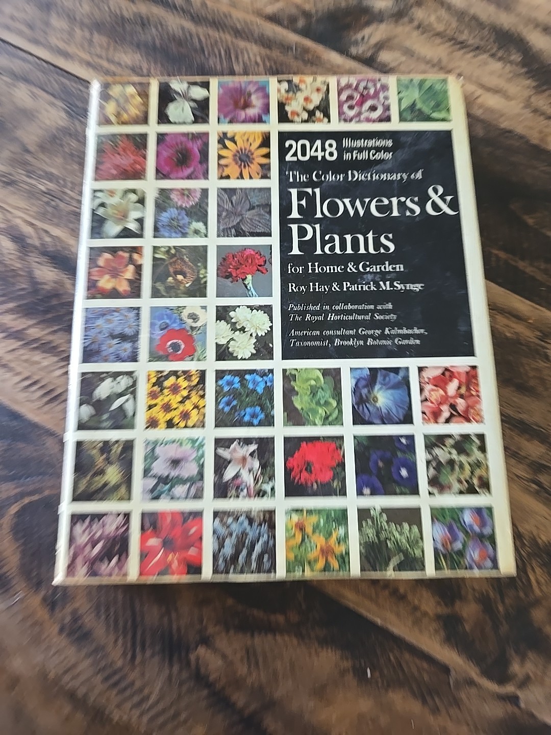 The Color Dictionary of Flowers & Plants by Roy Hay (1974, hardcover, Crown)