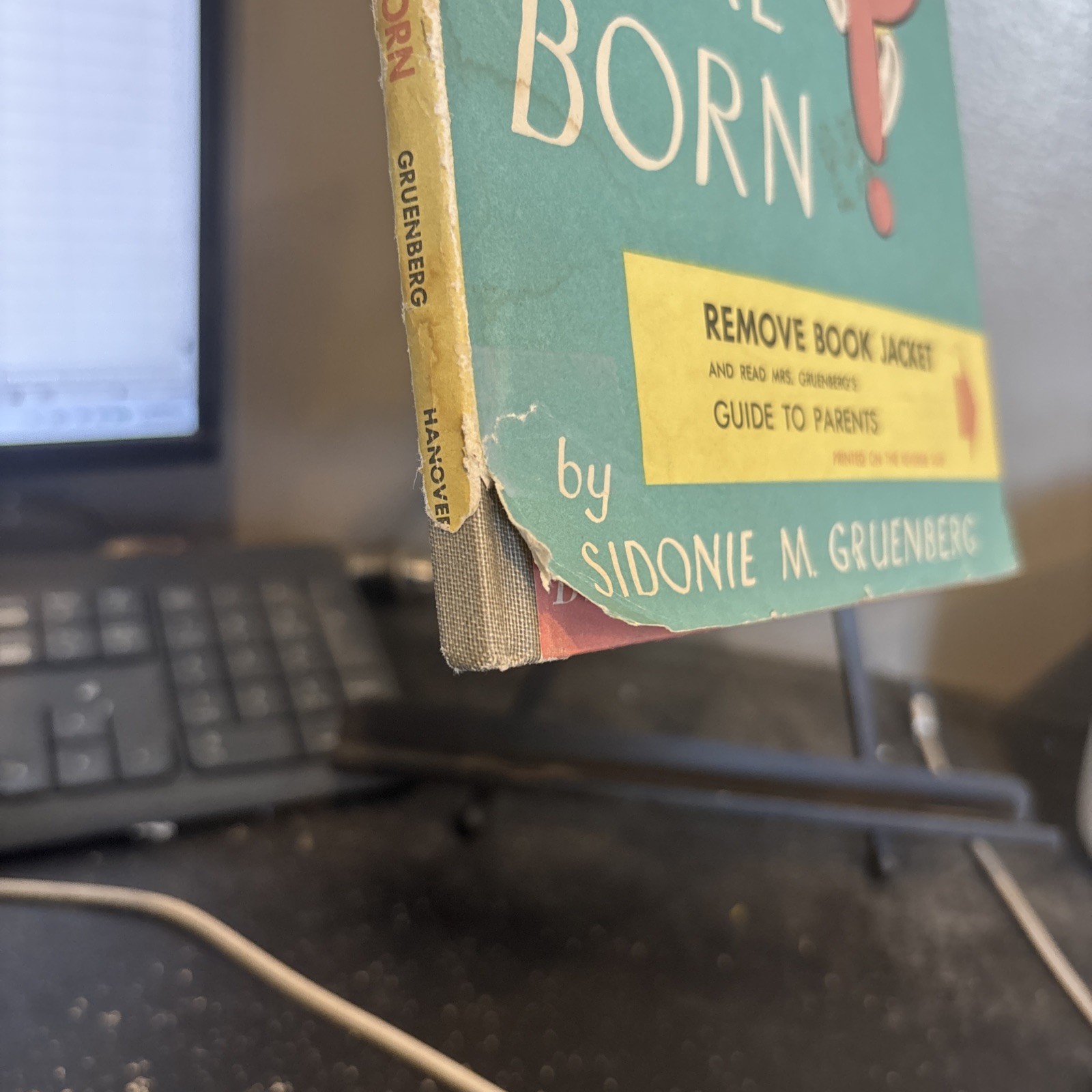 The wonderful story of how you were born. By Sidonie Gruenberg. 1953 HC