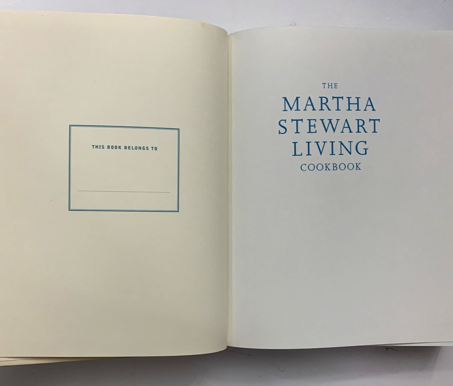 The Martha Stewart Living Cookbook 2000 Hardcover w/ Dust Jacket 592 Pages