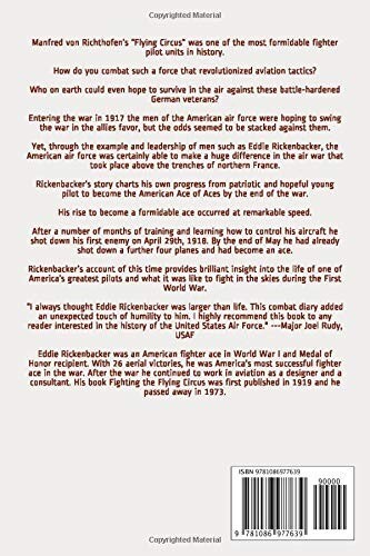 Fighting the Flying Circus by E. Rickenbacker ~ PAPERBACK ~ Ships FREE **NEW**