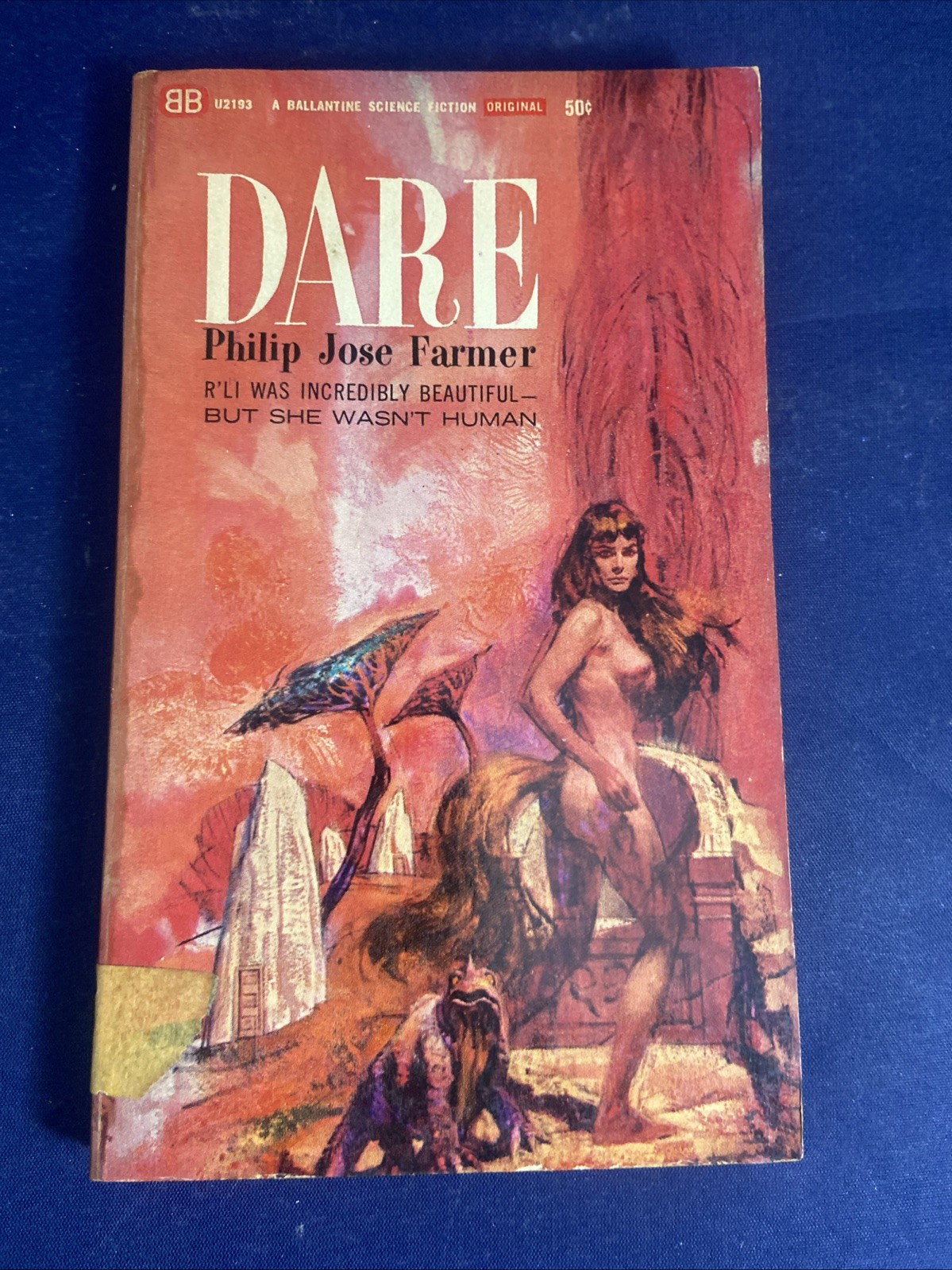 DARE by Philip Jose Farmer (1965 1st edition, 1st Printing) Riverworld