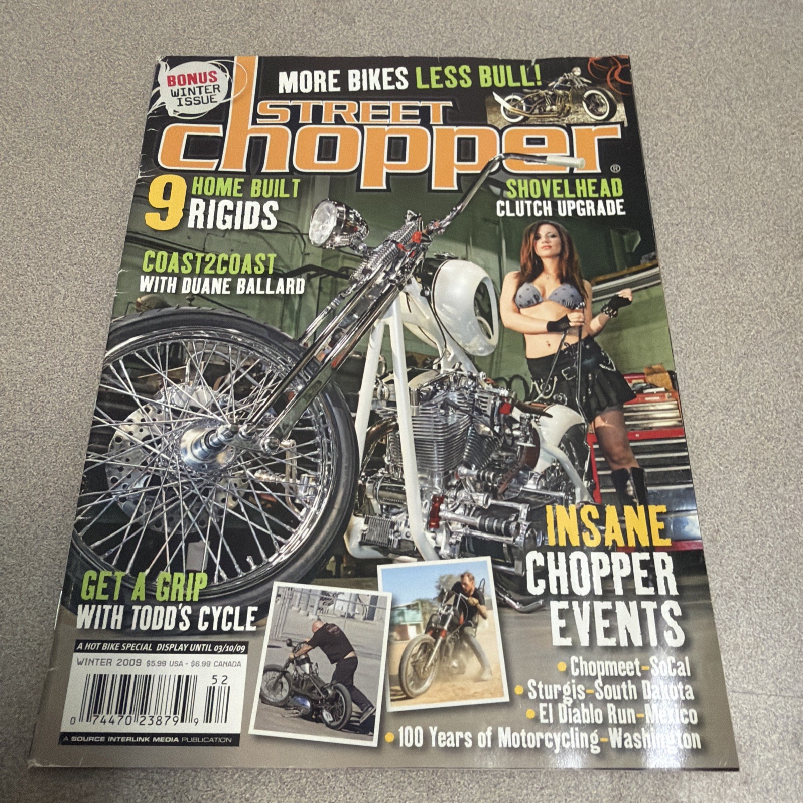 Winter/2009/Street chopper /insane Chapel Events/More Bikes, Less Bill/F13D