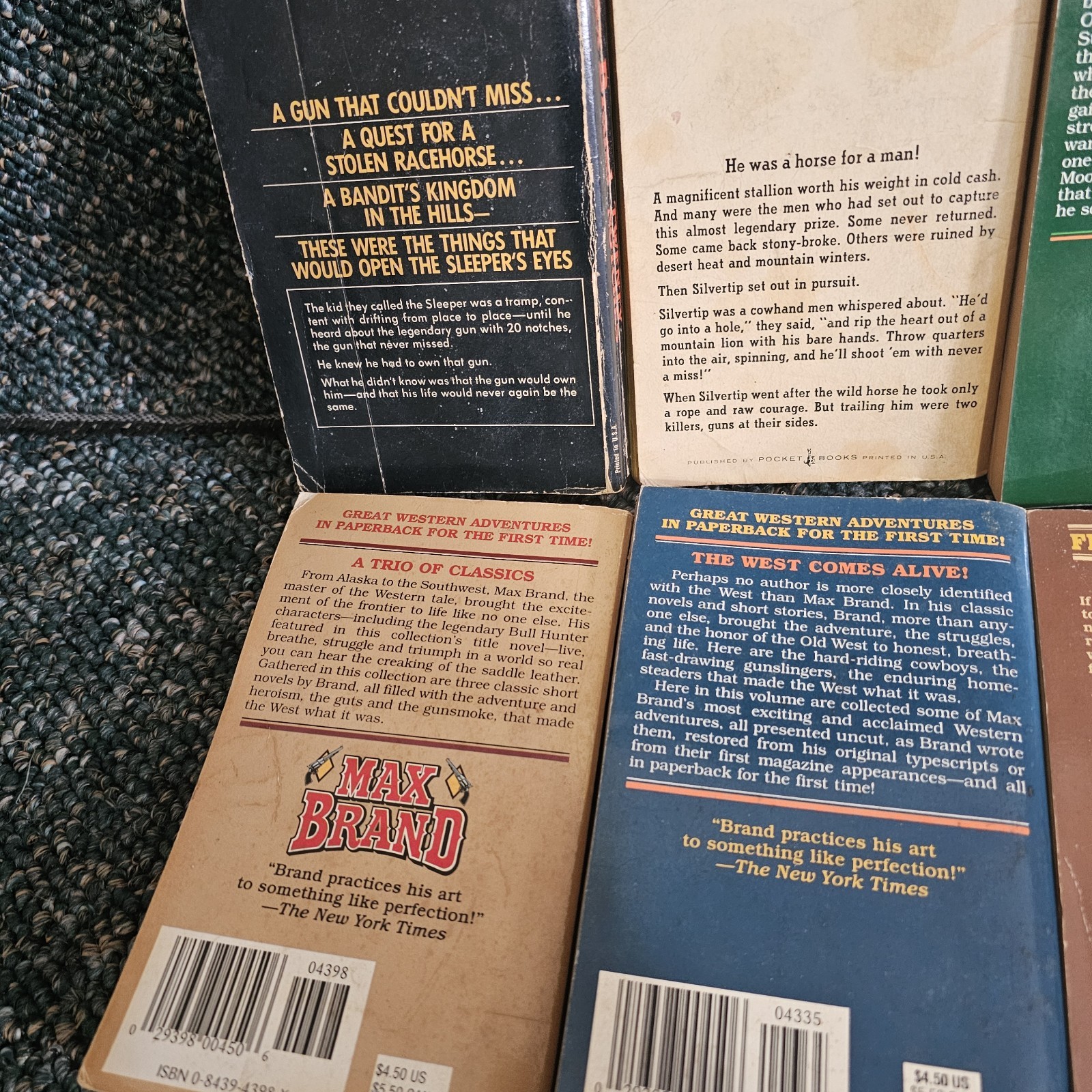 Max Brand 12 Book Lot