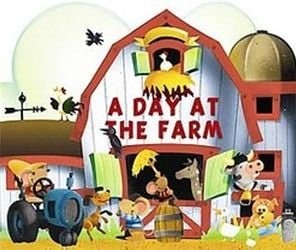 A Day at the Farm (Inside Outside Books) by Charles Reasoner, Good Book
