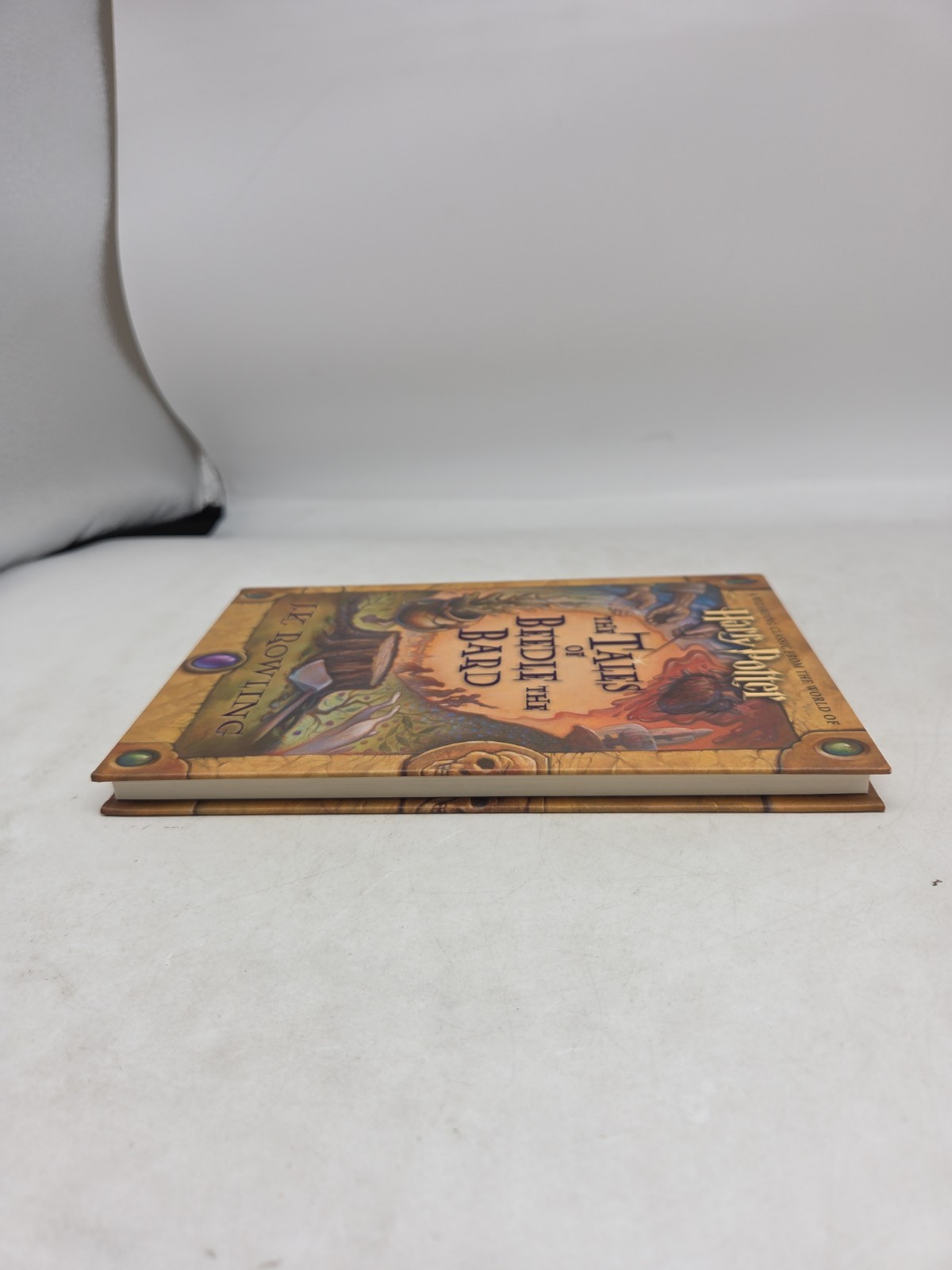 Harry Potter The Tales Of Beedle The Bard J K Rowling 1st Edition Auto Signed