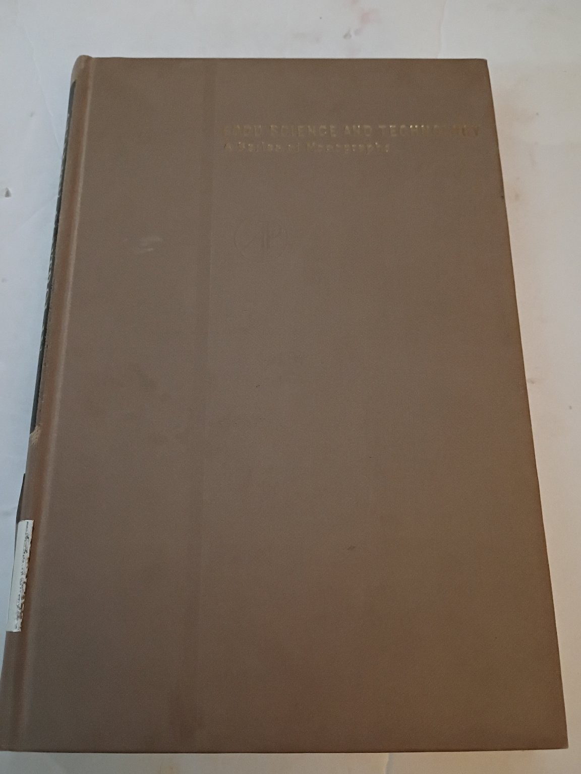 Quality Control in the Food Industry Vol 1 Herschdoerfer 1973 Academic Press