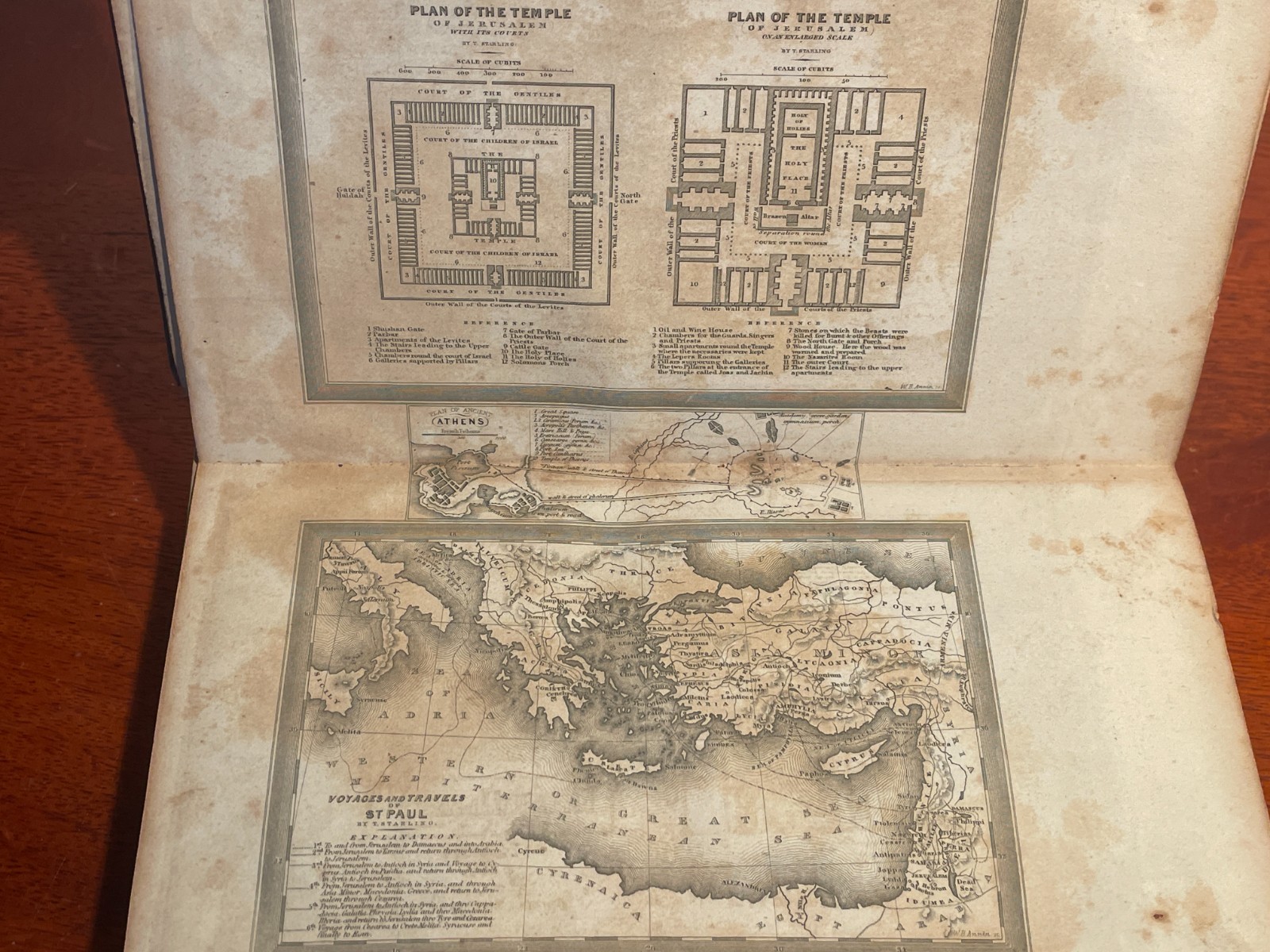 Antique 1839 A History of the Church, From the Birth of Christ to the Present