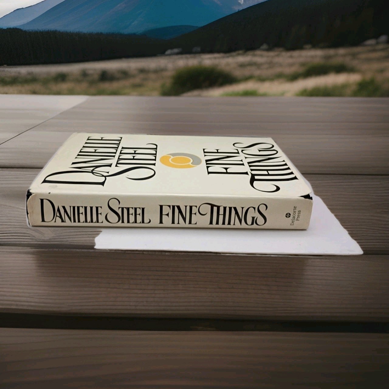 Fine Things By Danielle Steel 1987 Delacorte Press Very Nice 1st Edition Copy!