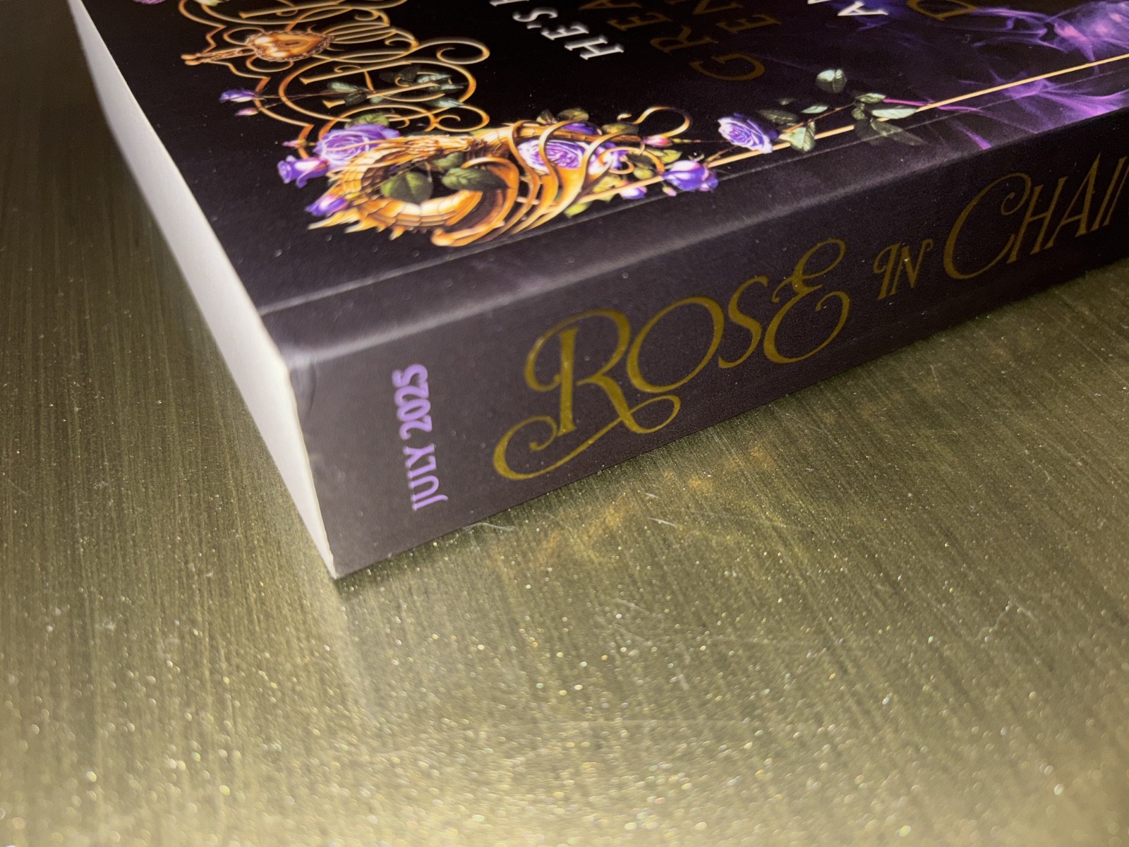 UK 2nd Printing ARC/Proof – Rose in Chains by Julie Soto