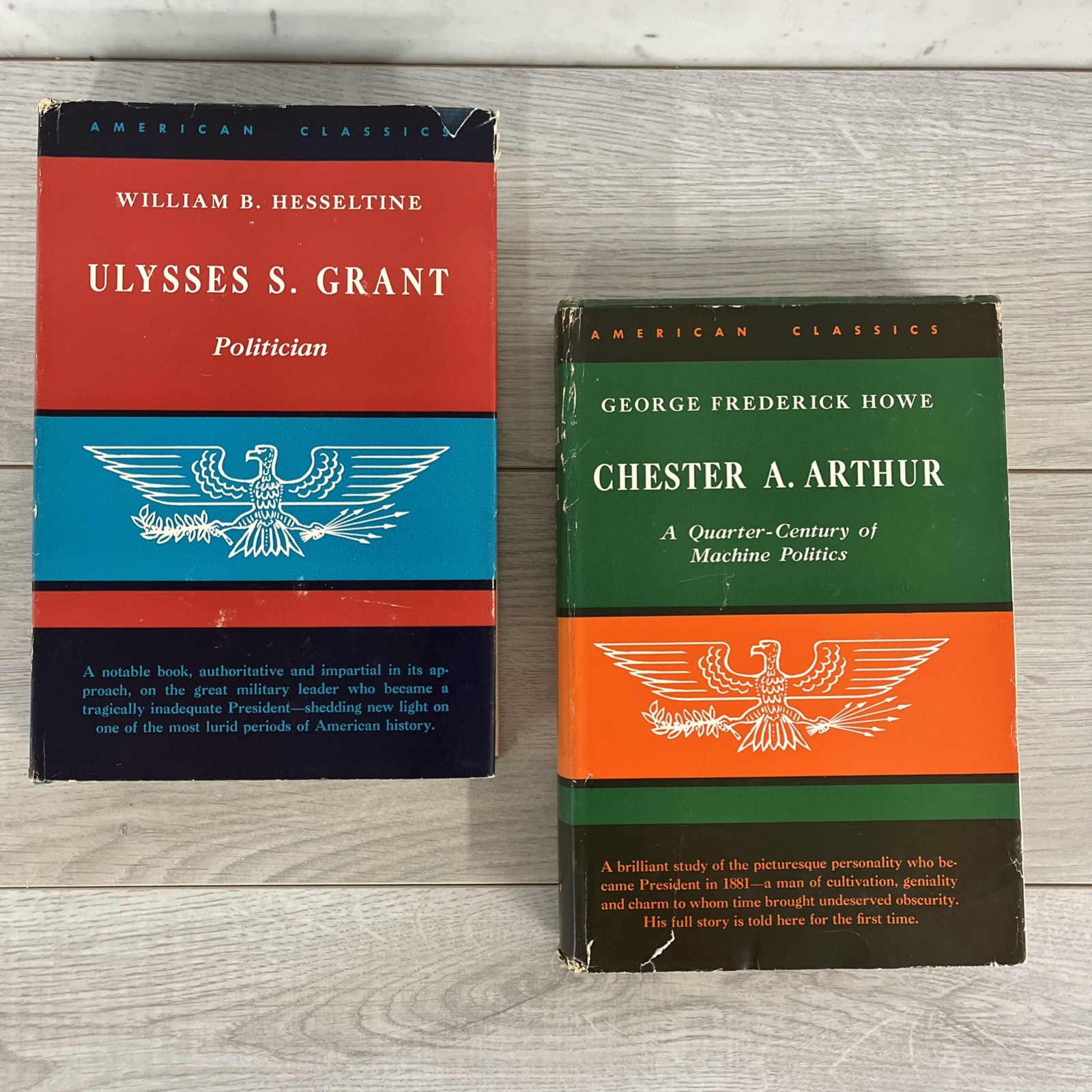 Ulysses S Grant Politician ,2nd Print Chester A. Arthur American Classics Lot 2