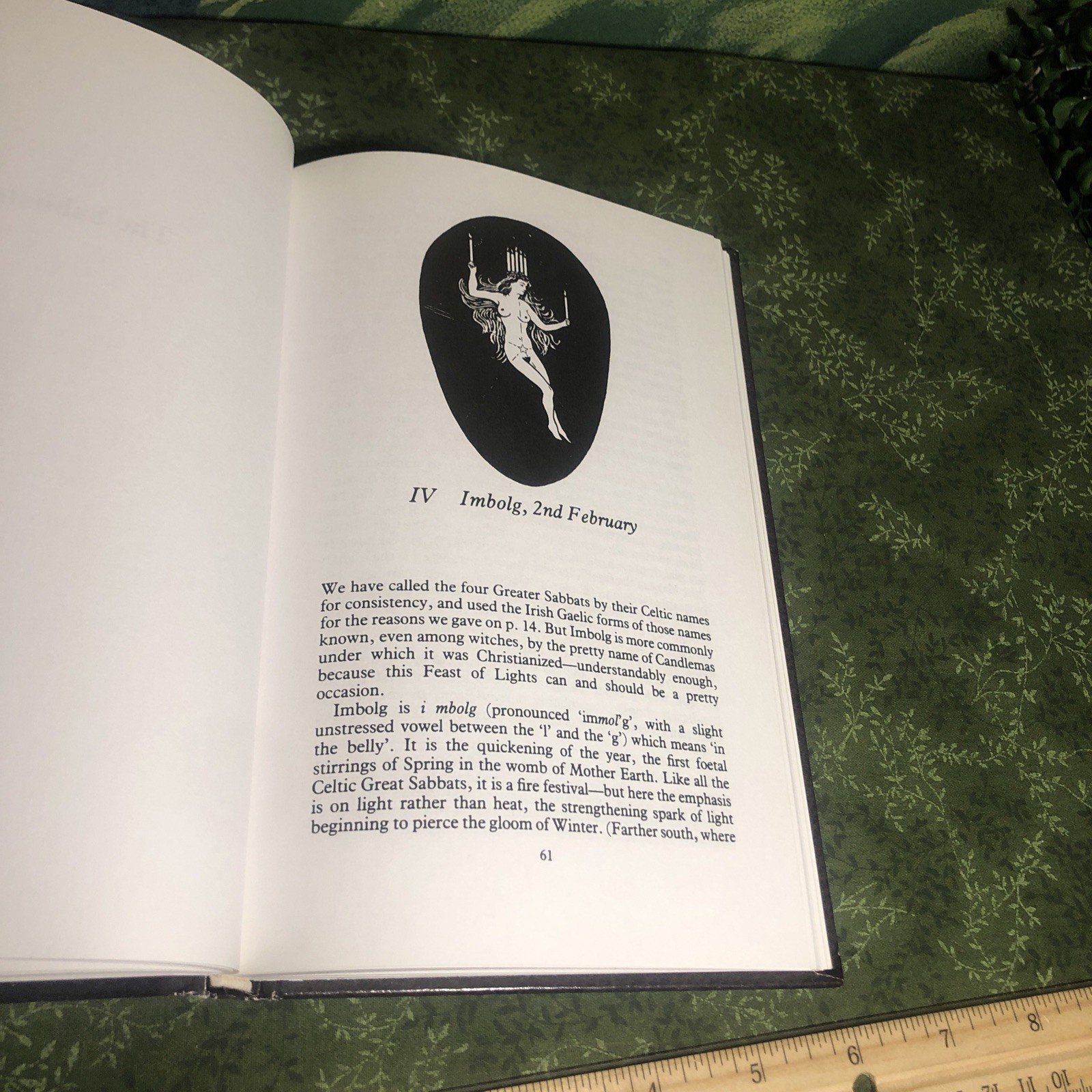 EIGHT SABBATS FOR WITCHES ~ JANET/STEWART FARRAR *Very Good” 1981 HC Occult Book