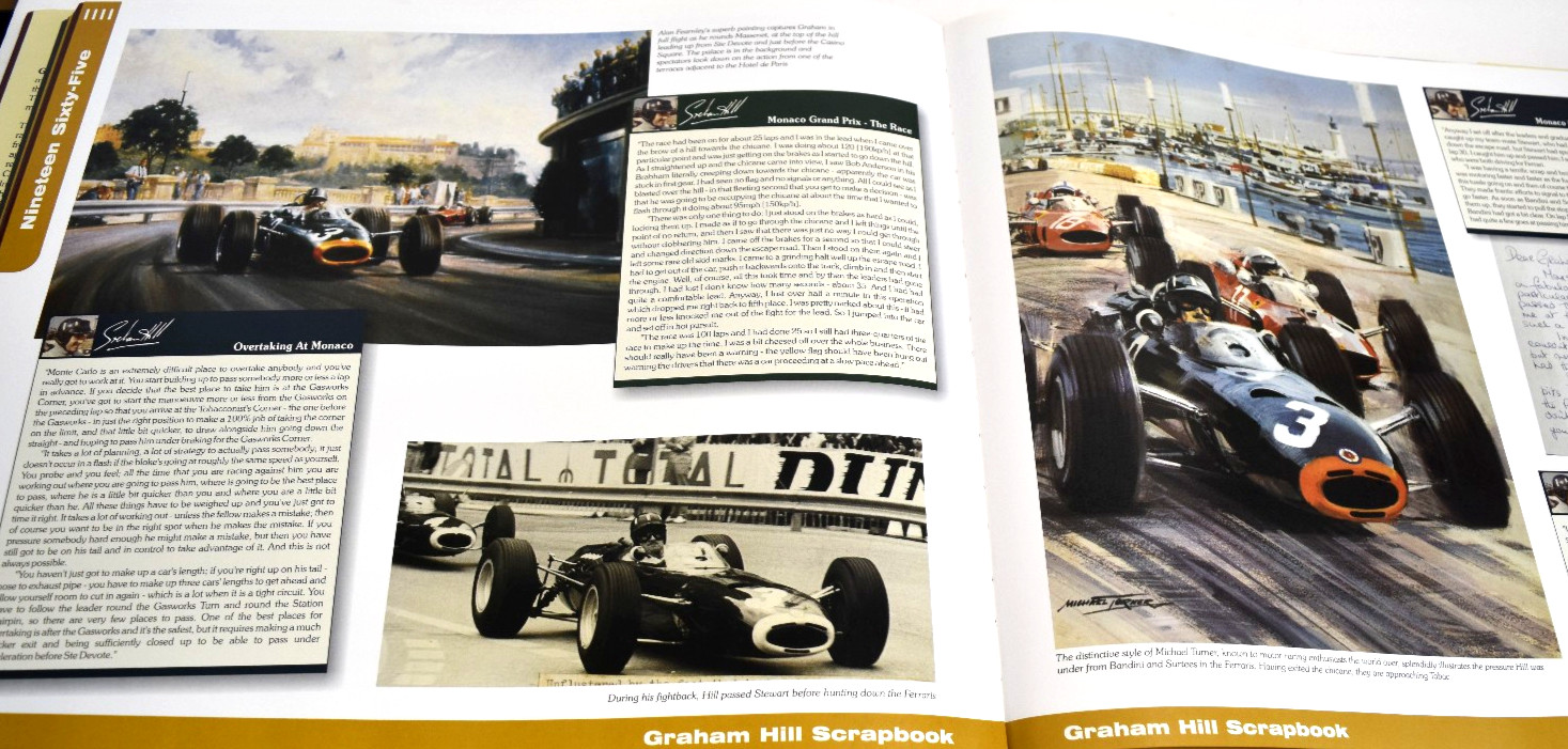 Graham Hill Scrapbook 1929 -1966 by Philip Porter 2007 *GOOD*