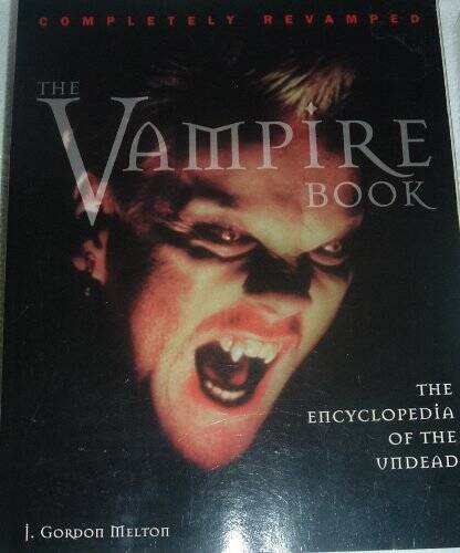 The Vampire Book: The Encyclopedia of the Undead – Paperback – ACCEPTABLE