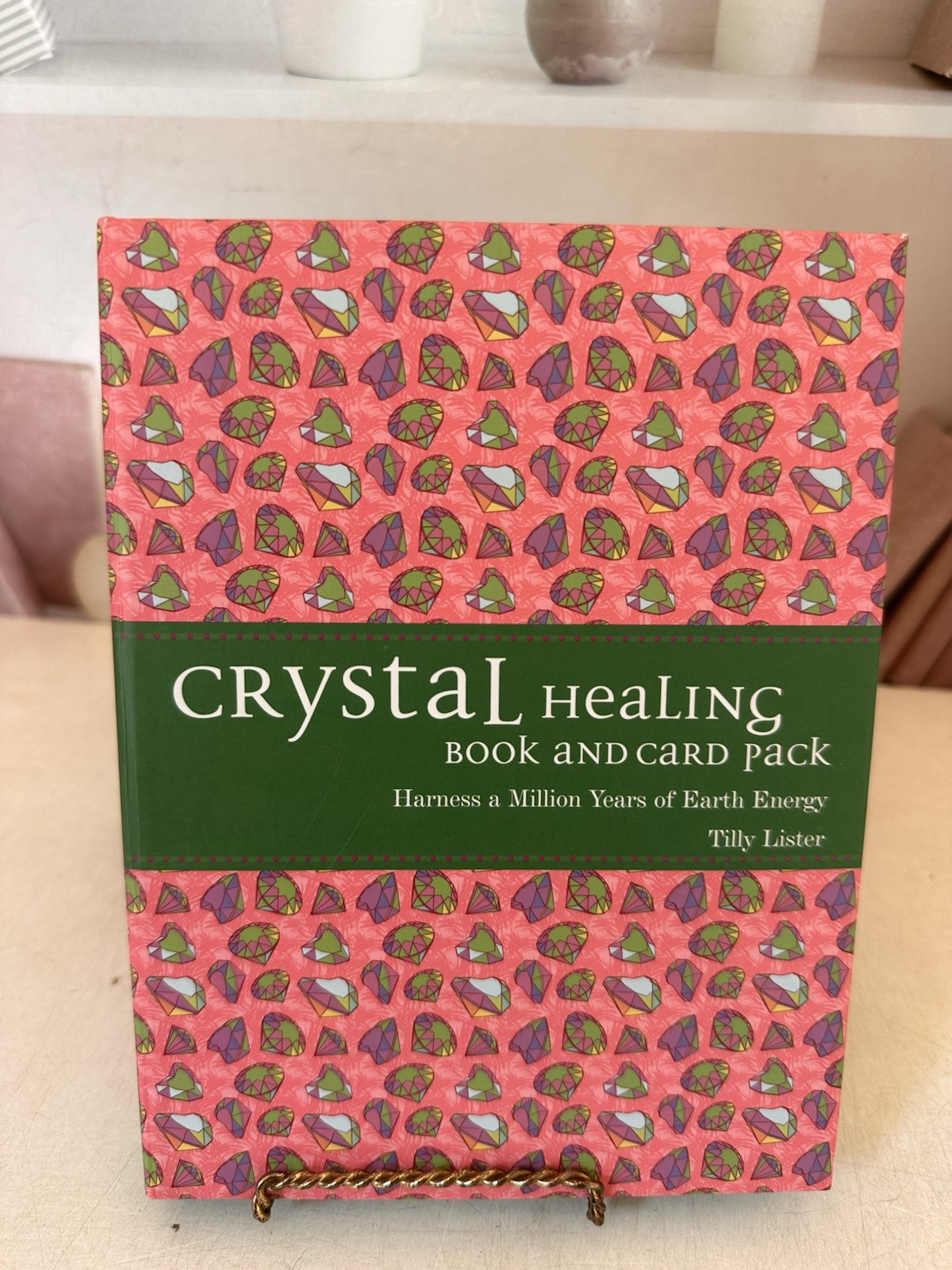 Crystal Healing Book Card Pack Tilly Lister Harness Earth Energy Power Health