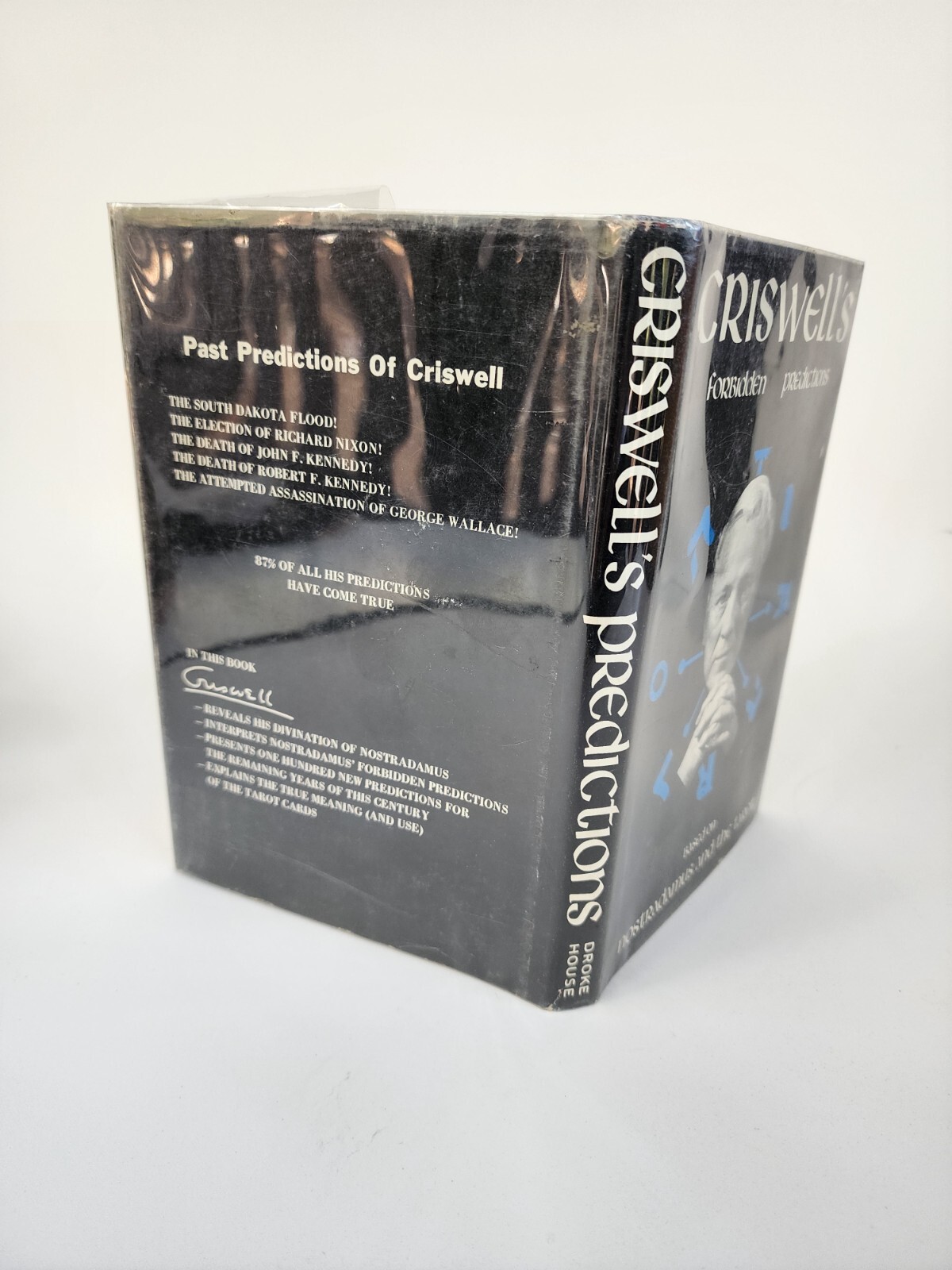 Criswell’s Forbidden Predictions Based on Nostradamus and the Tarot Vtg 1st Ed !