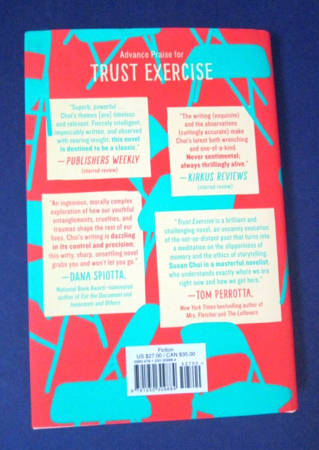 Trust Exercise SIGNED by Susan Choi 2020 National Book Award Winner Hardcover DJ