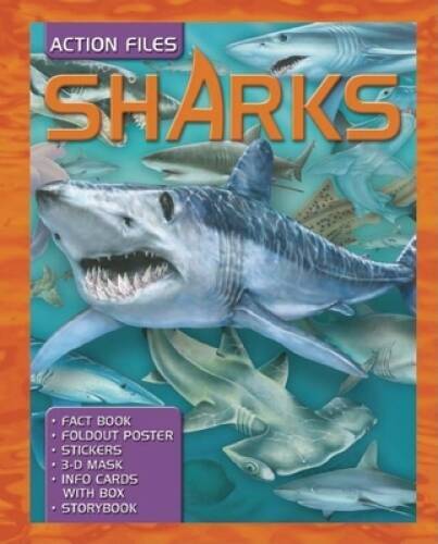 Action Files: Sharks – Spiral-bound By de la Bedoyere, Camilla – VERY GOOD