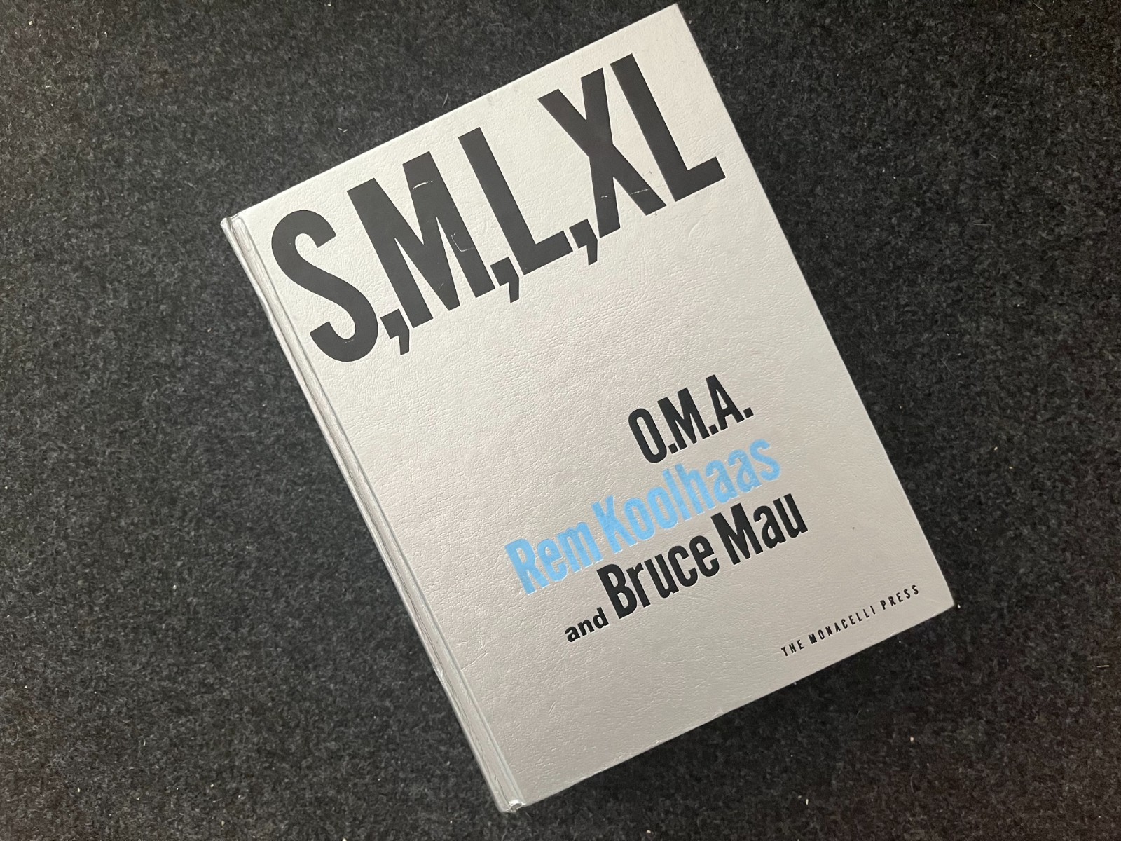 S,M,L,XL by O.M.A., Bruce Mau & Rem Koolhaas (1997, Hardcover)
