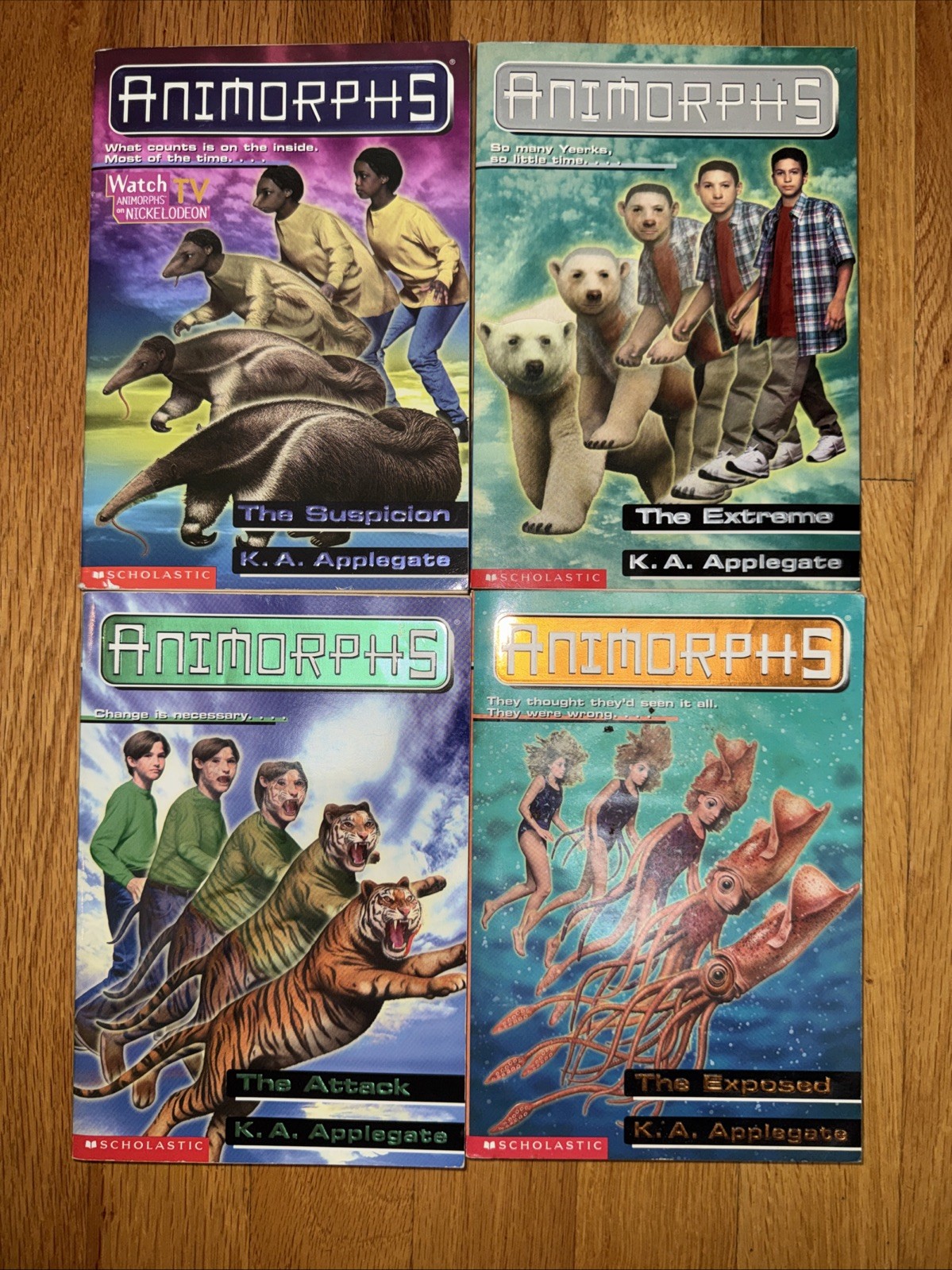 52 Animorphs Books K A Applegate Children’s Summer Reading