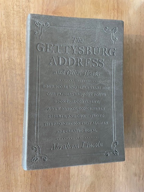 THE GETTYSBURG ADDRESS and OTHER WORKS Faux Leather Bound Barnes & Noble
