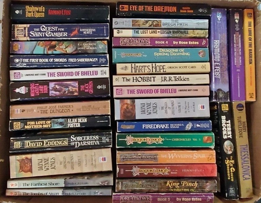 Fantasy Books Complete Your Collection – You Choose the Books! #2