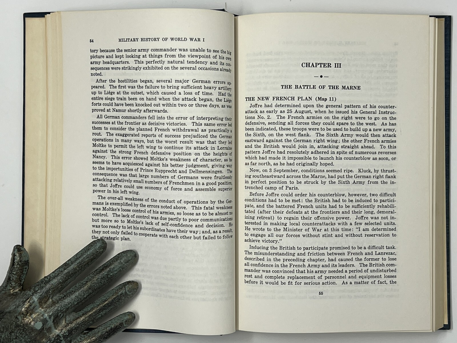 VTG A Short Military History of World War I by T. Stamps & V. Esposito – 1954 HC