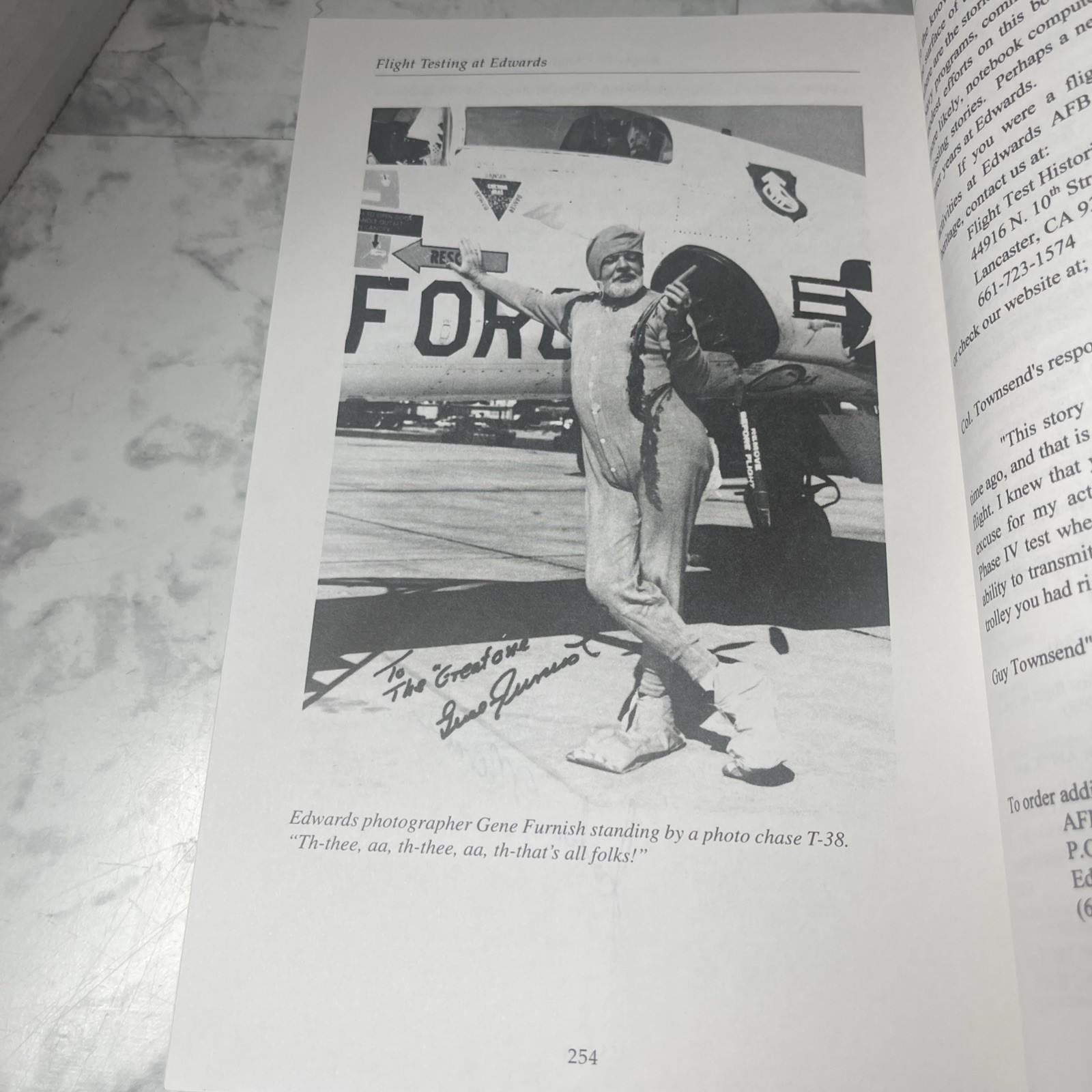 Flight Testing at EDWARDS: Flight Test Engineers’ Stories 1946-75 3 SIGNATURES