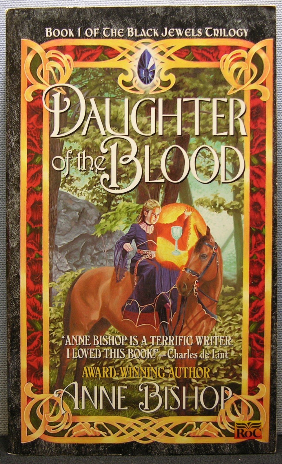 Bishop, Anne – Daughter of the Blood [Black Jewels #1] PB 1st 1998 Very Good