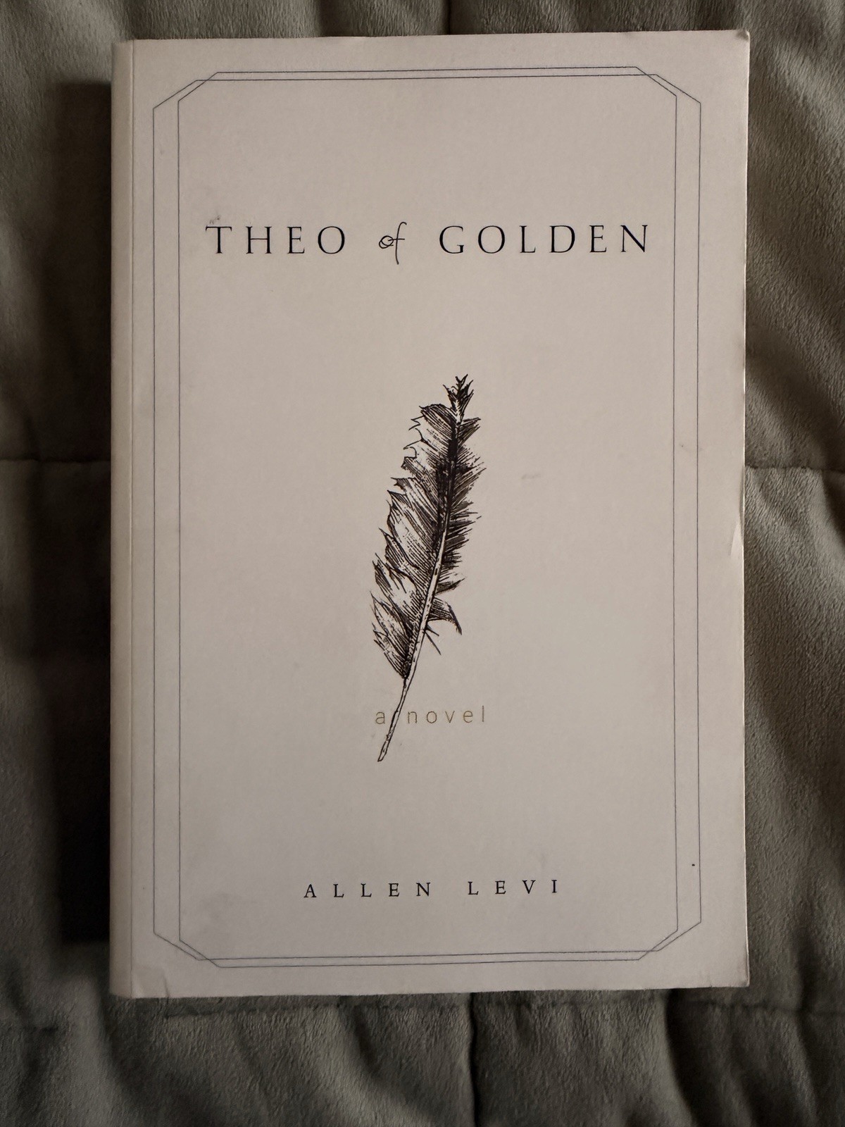 *Theo of Golden* By Allen Levi RARE SELF PUBLISHED 1st Edition Paperback